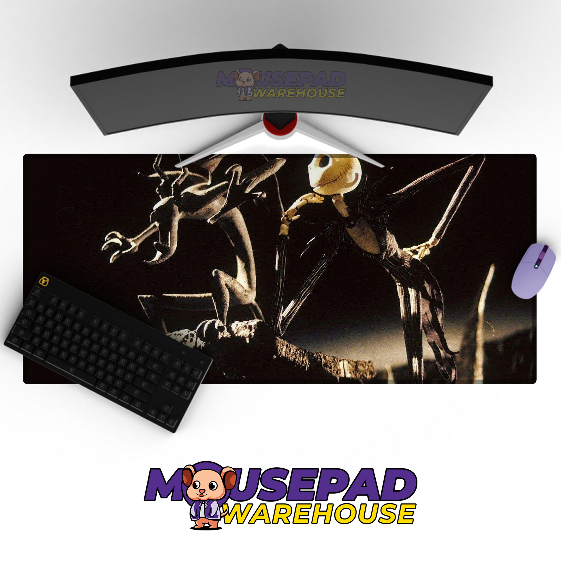 The Nightmare Before Christmas V1 Mousepad Mockup