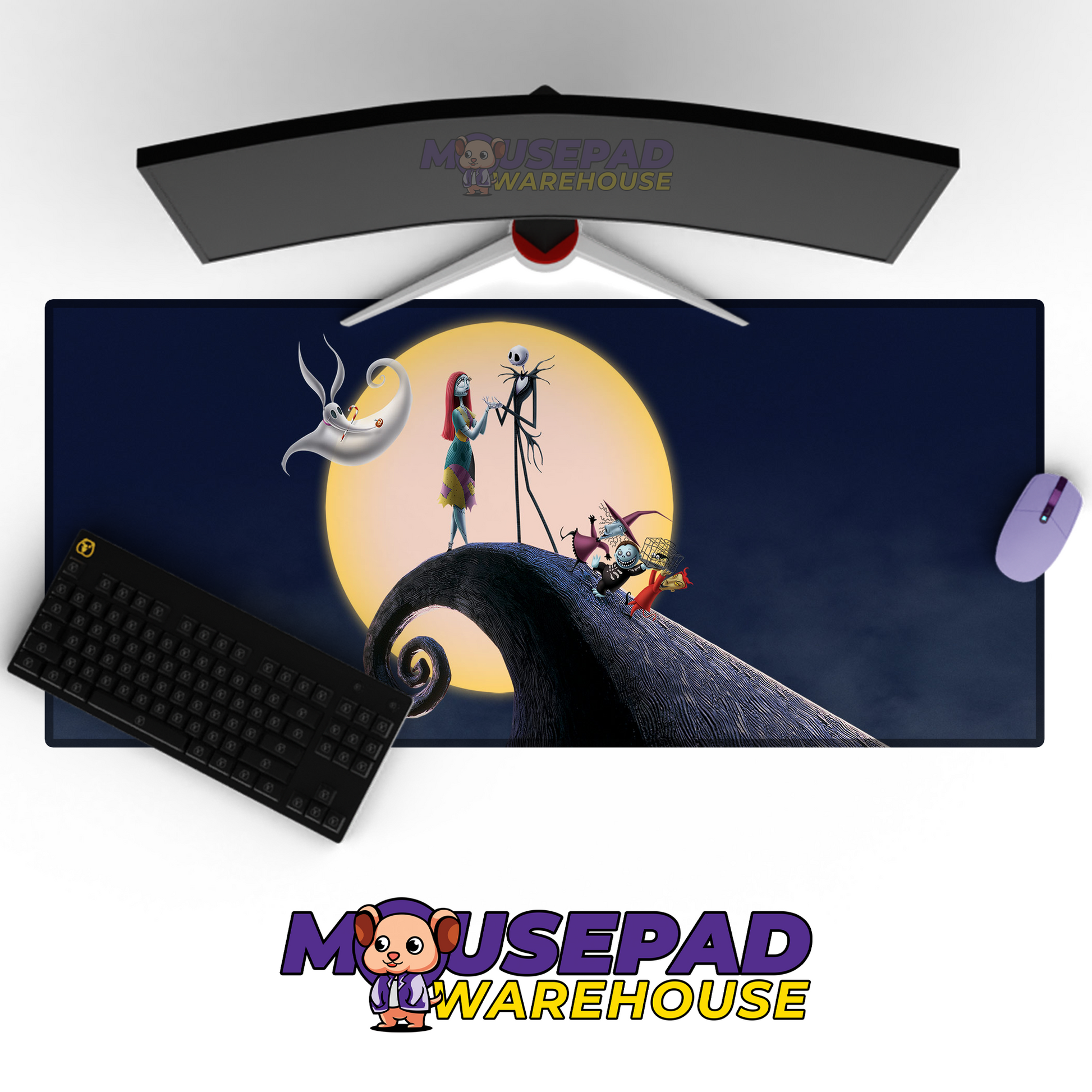 The Nightmare Before Christmas V21 Mousepad Mockup