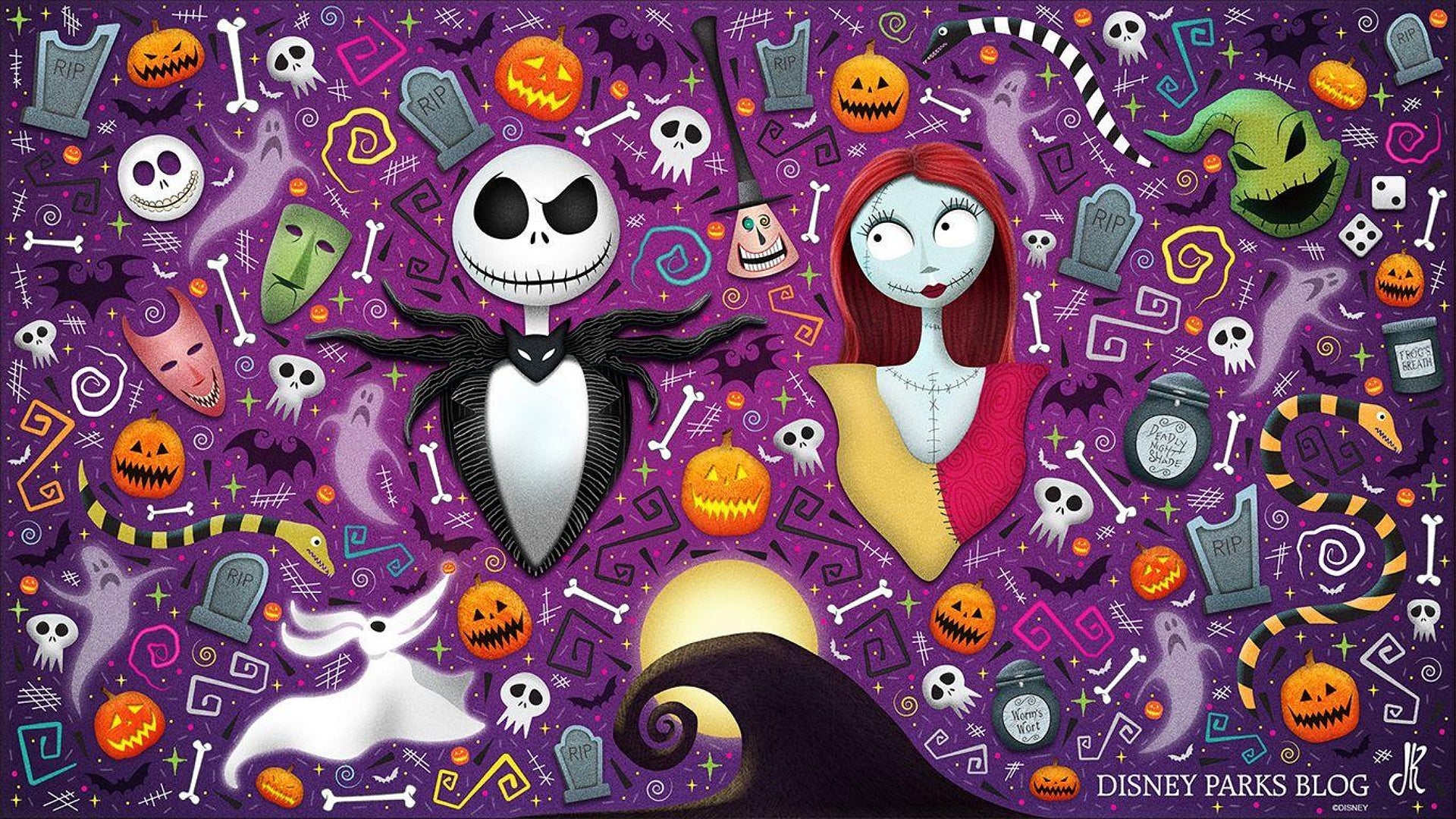 The Nightmare Before Christmas V24 Mousepad