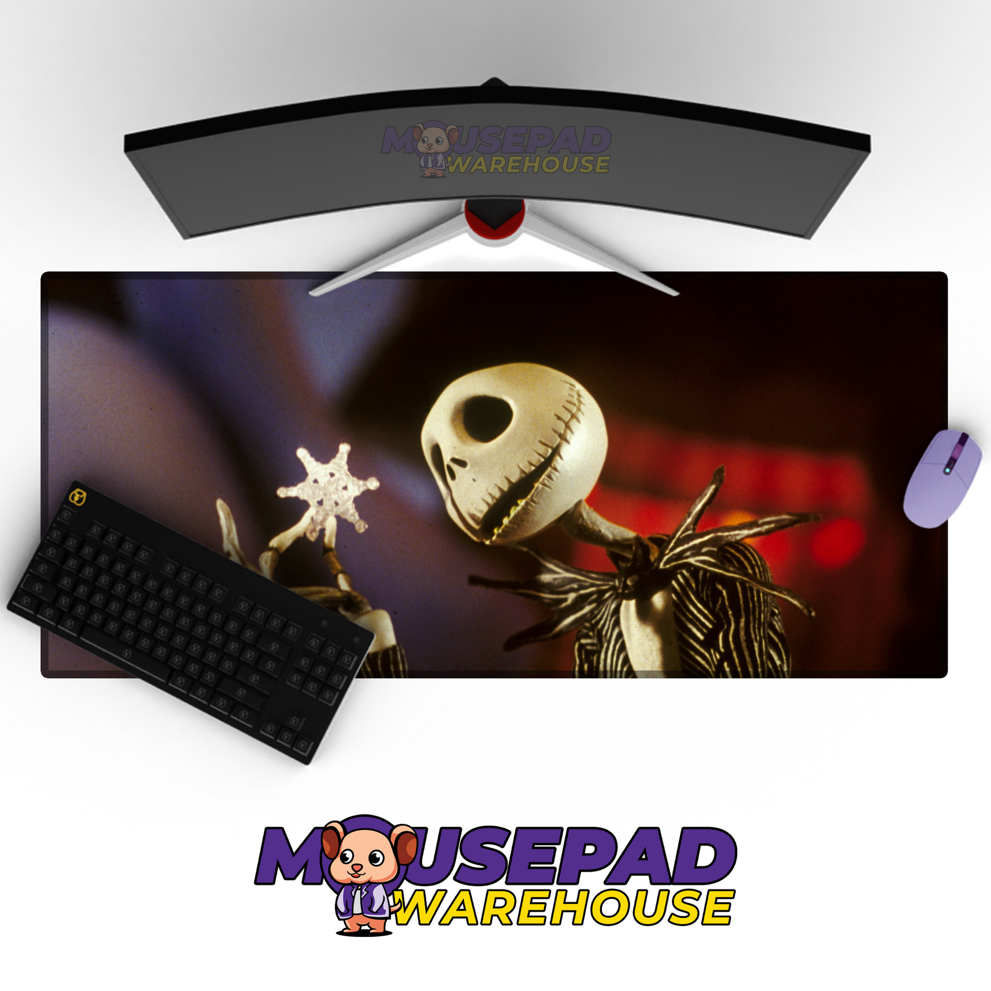 The Nightmare Before Christmas V3 Mousepad Mockup