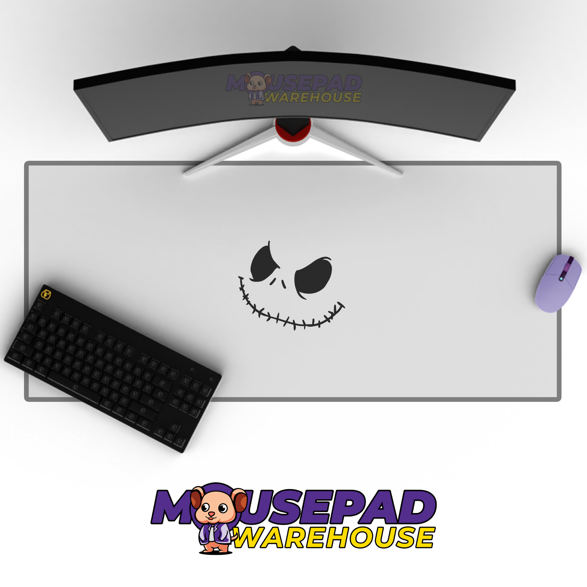 The Nightmare Before Christmas V4 Mousepad Mockup