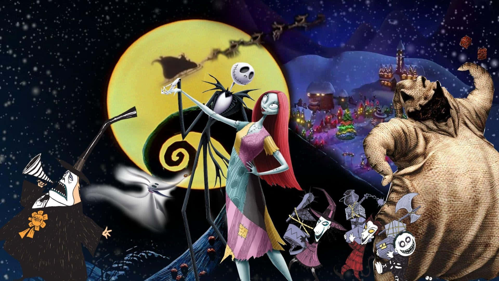 The Nightmare Before Christmas V5 Mousepad