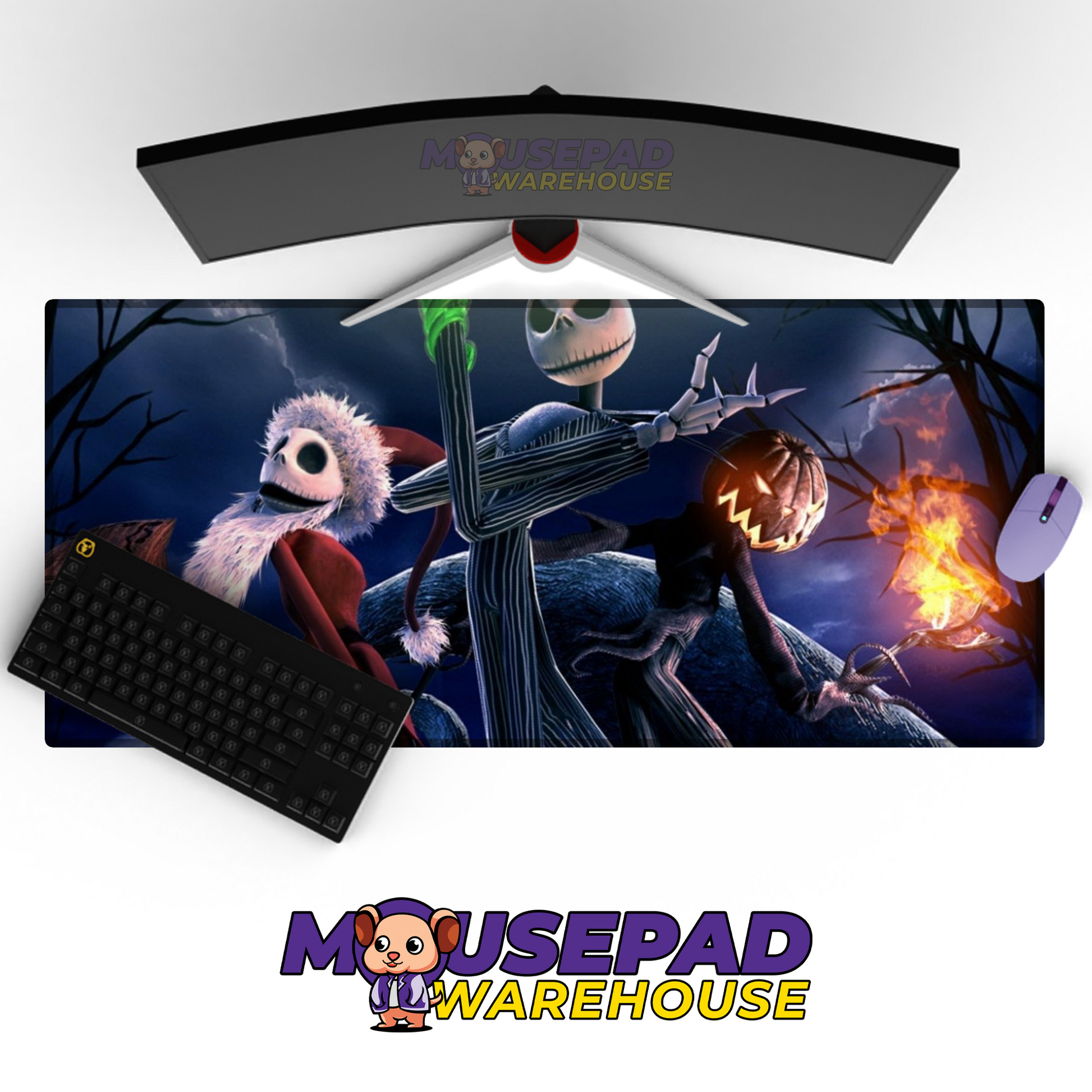 The Nightmare Before Christmas V8 Mousepad Mockup