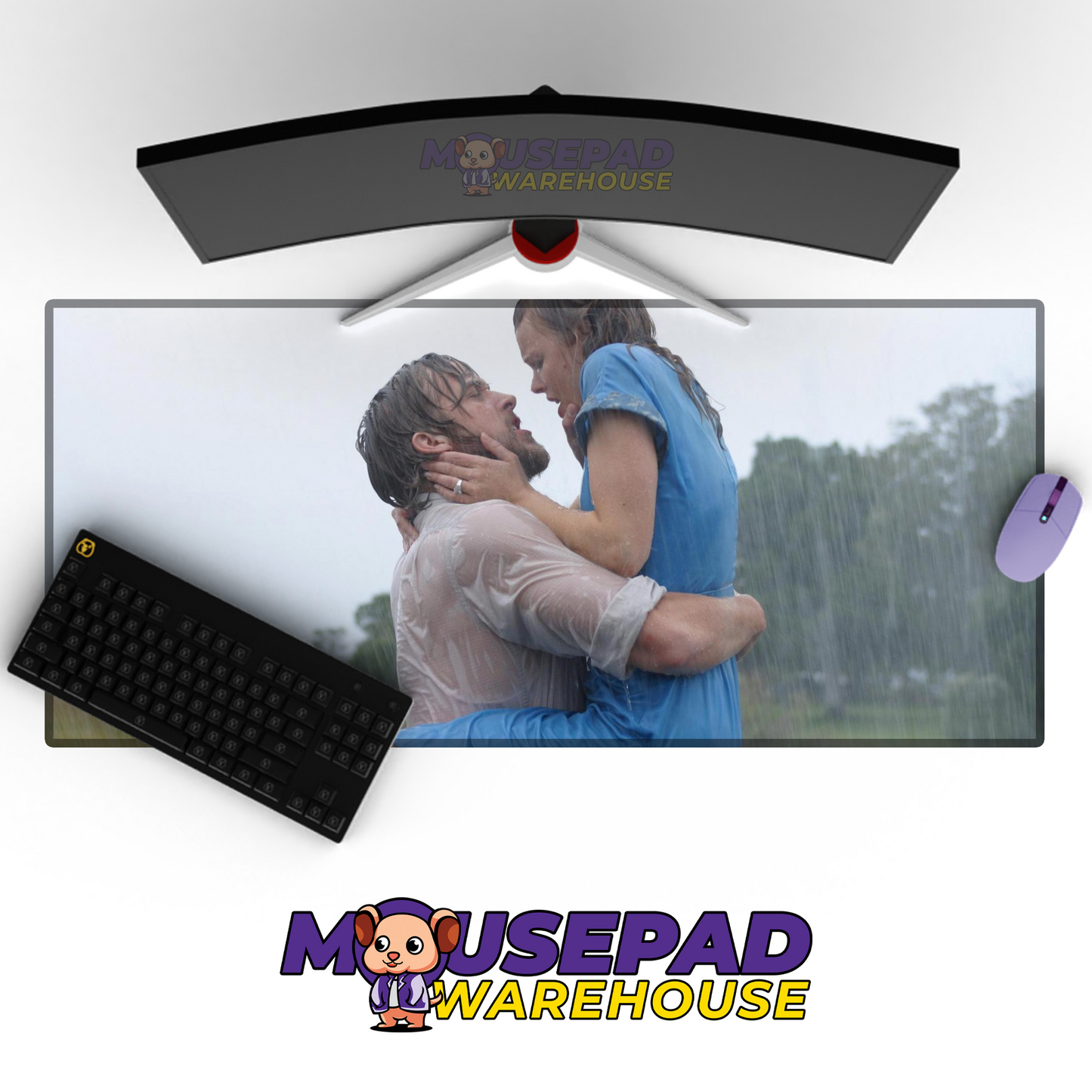 The Notebook V5 Mousepad Mockup
