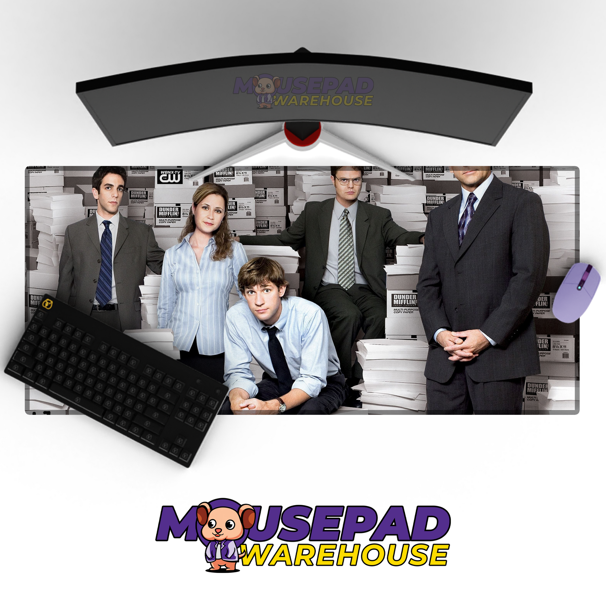 The Office V12 Mousepad Mockup