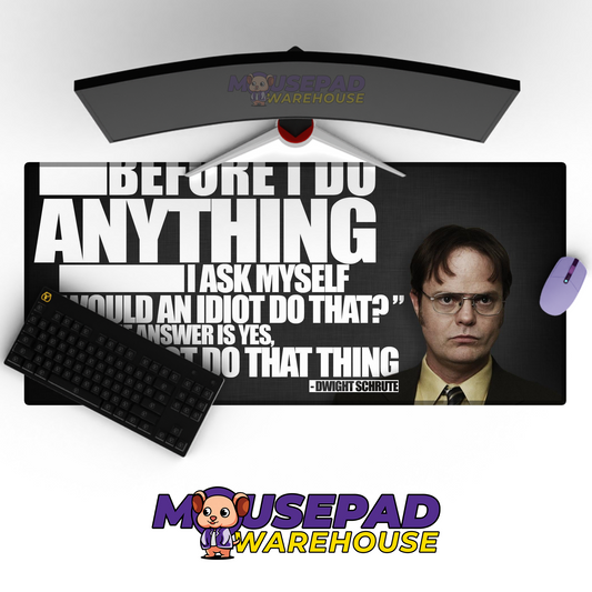 The Office V15 Mousepad Mockup