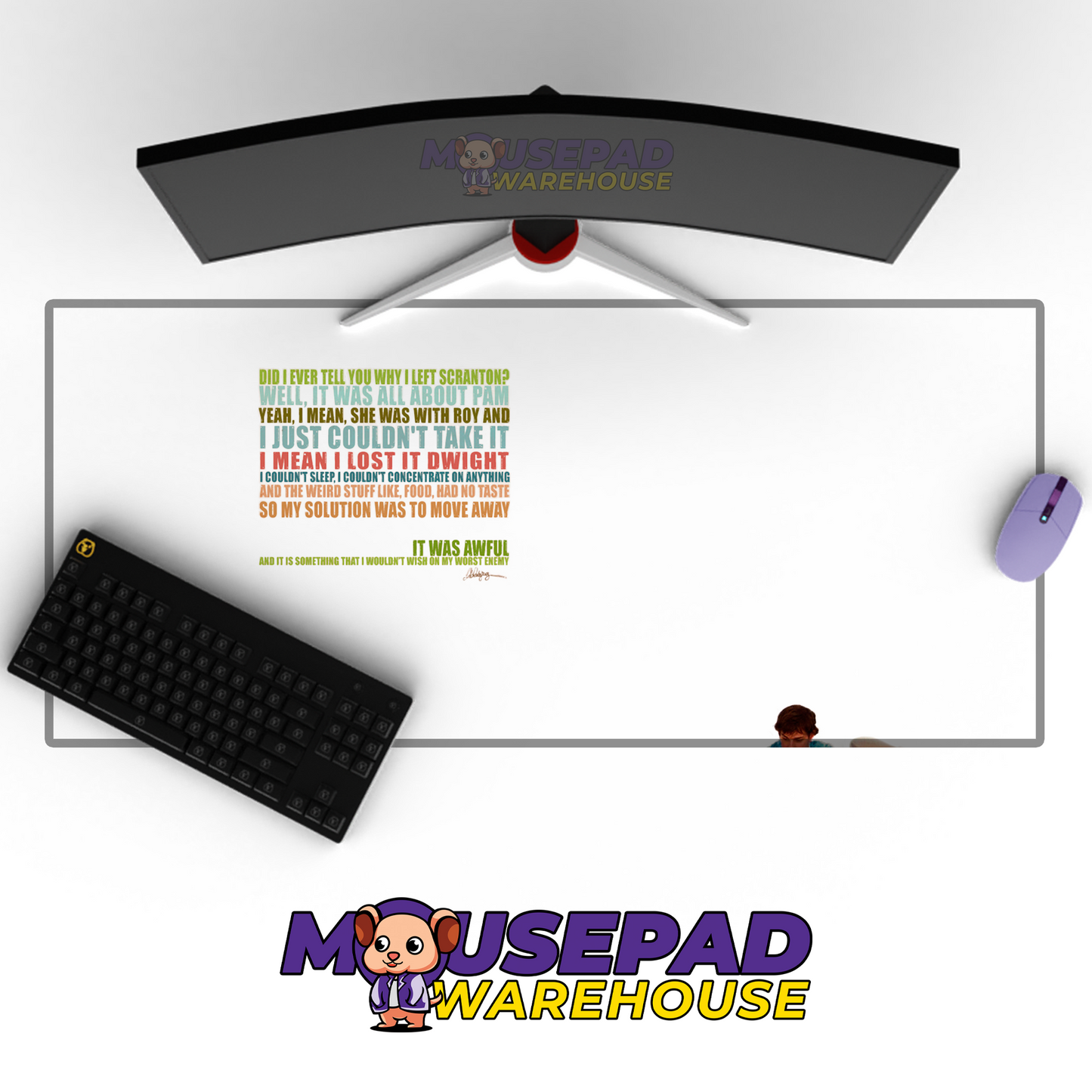 The Office V2 Mousepad Mockup