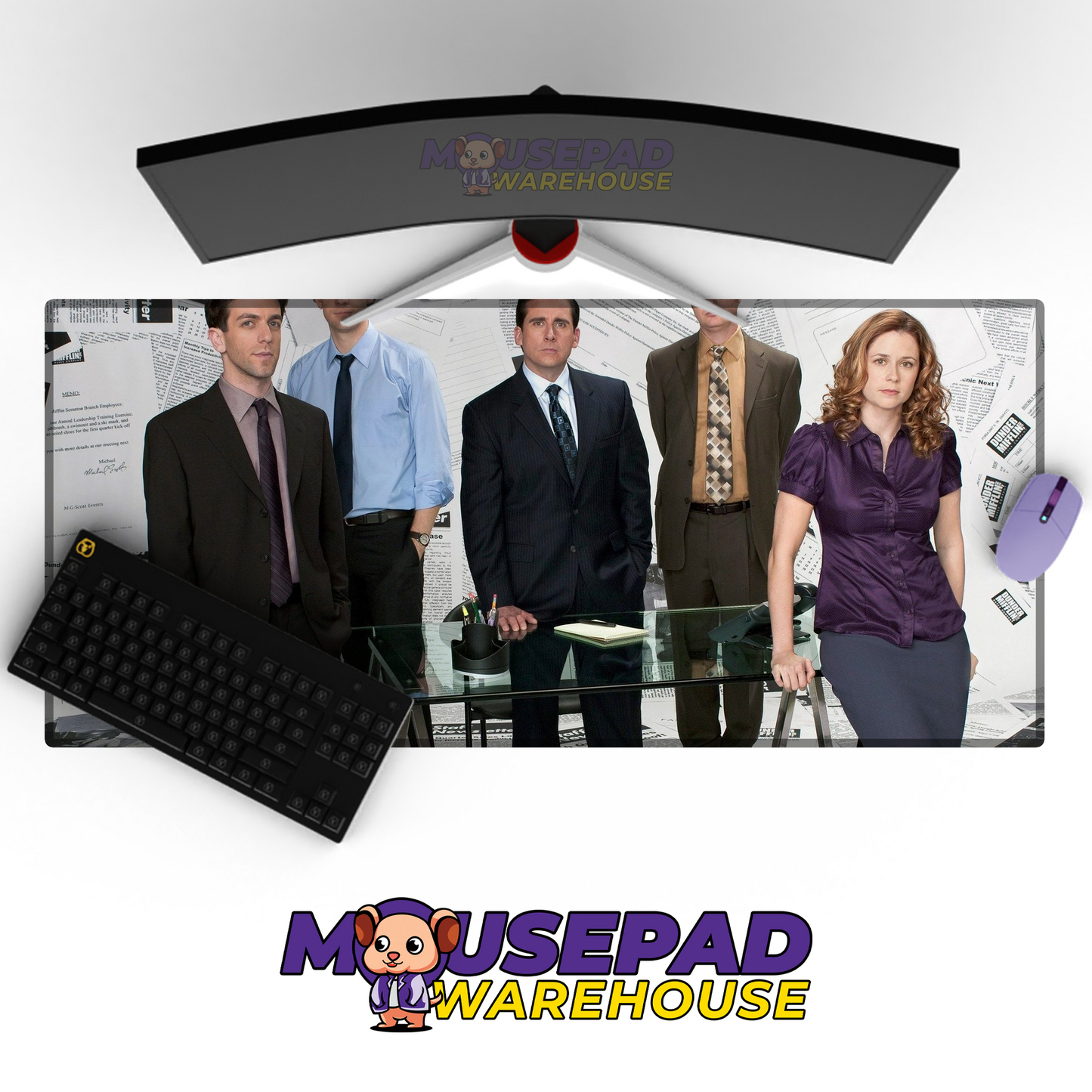 The Office V3 Mousepad Mockup