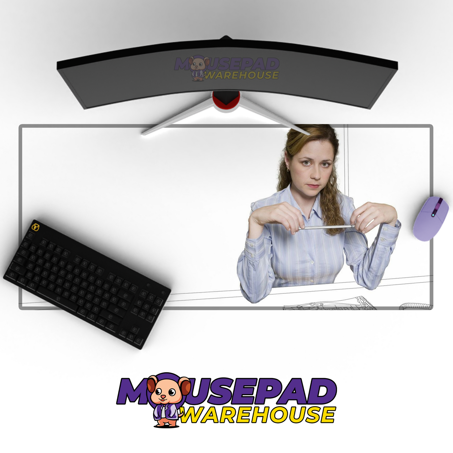 The Office V6 Mousepad Mockup