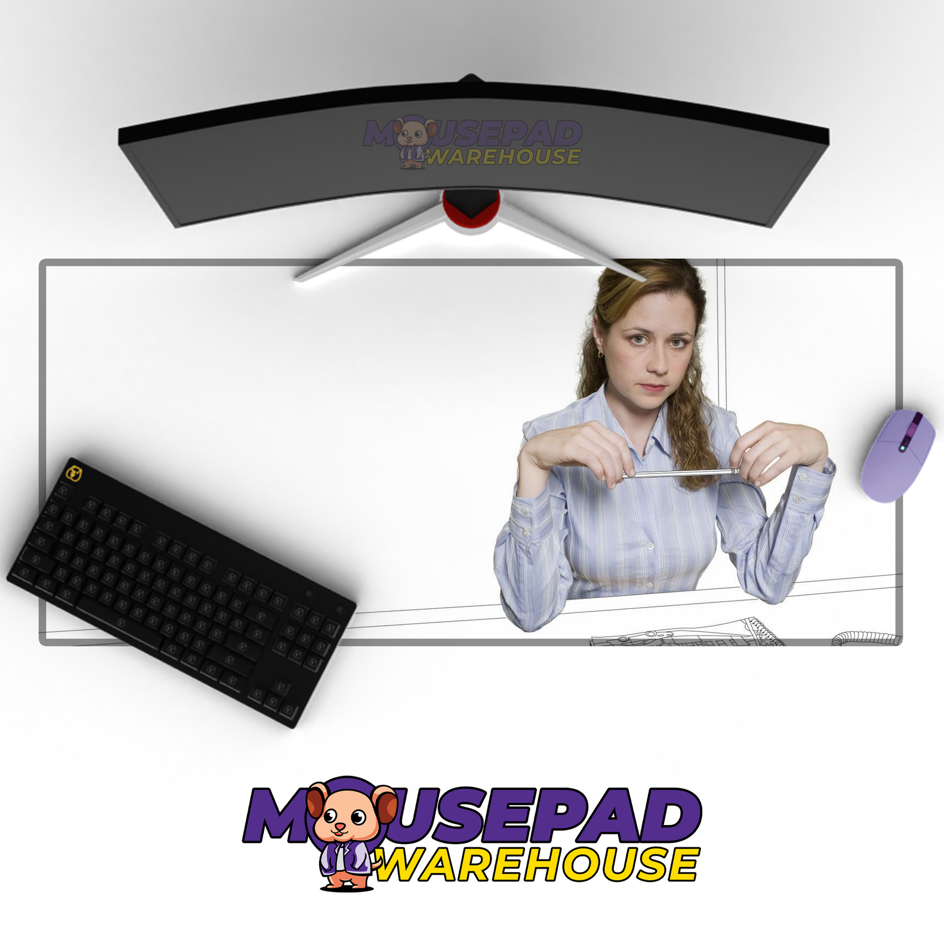 The Office V6 Mousepad Mockup