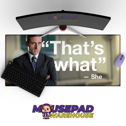 The Office V9 Mousepad Mockup