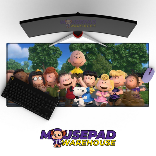 The Peanuts Movie V12 Mousepad Mockup