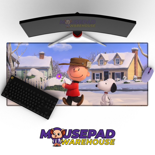 The Peanuts Movie V15 Mousepad Mockup