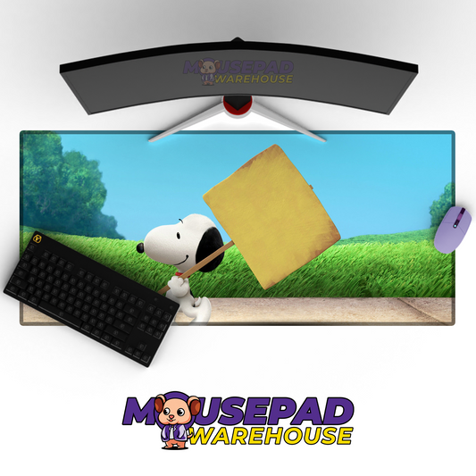 The Peanuts Movie V16 Mousepad Mockup