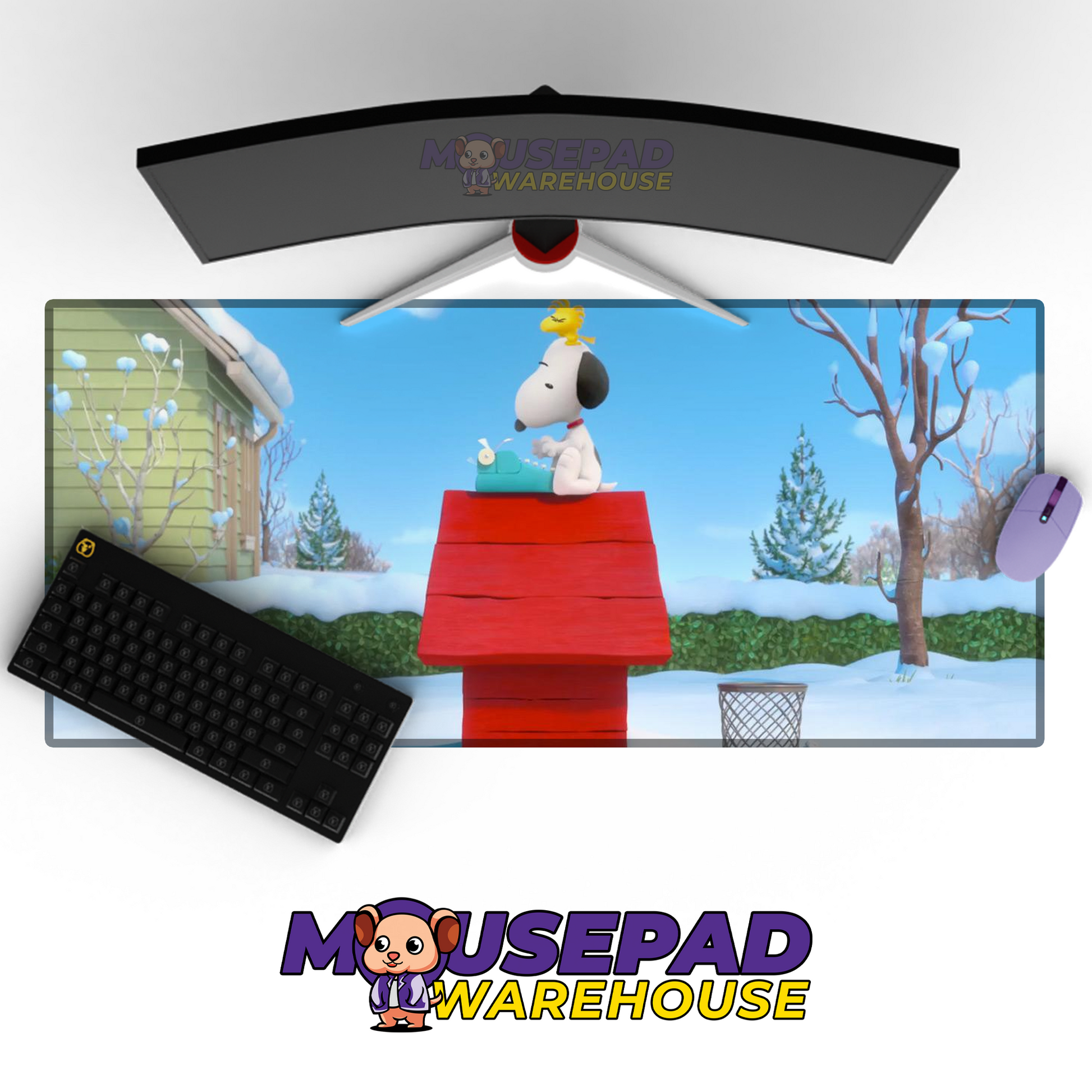 The Peanuts Movie V1 Mousepad Mockup