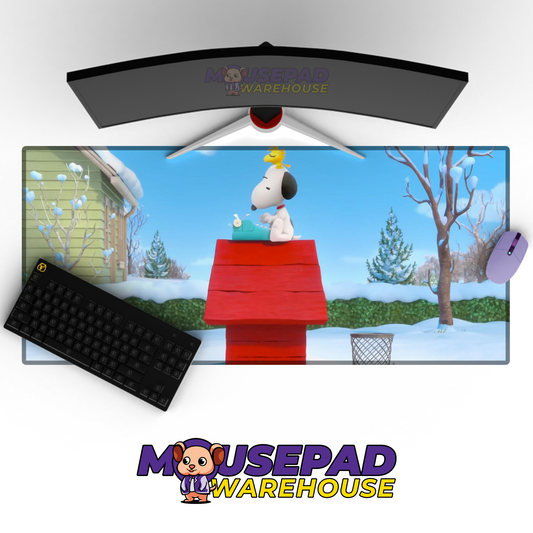 The Peanuts Movie V1 Mousepad Mockup