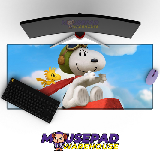 The Peanuts Movie V8 Mousepad Mockup