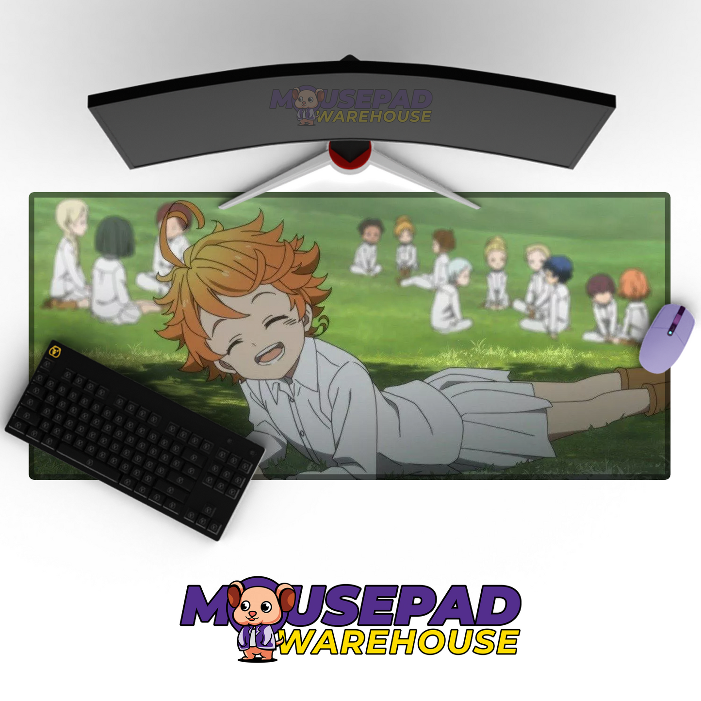 The Promised Neverland V10 Mousepad Mockup
