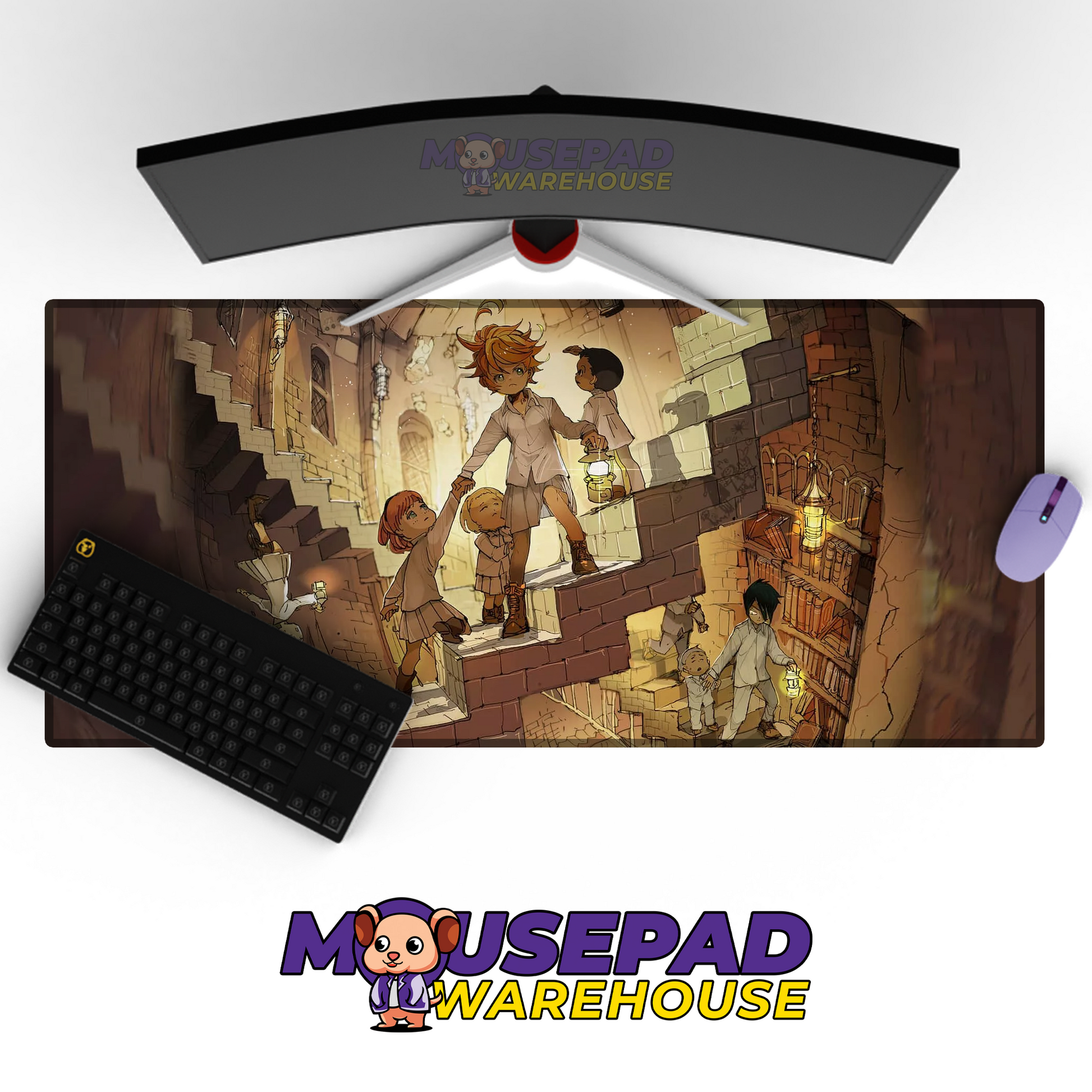 The Promised Neverland V13 Mousepad Mockup