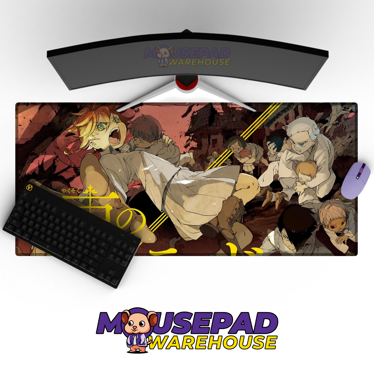 The Promised Neverland V15 Mousepad Mockup
