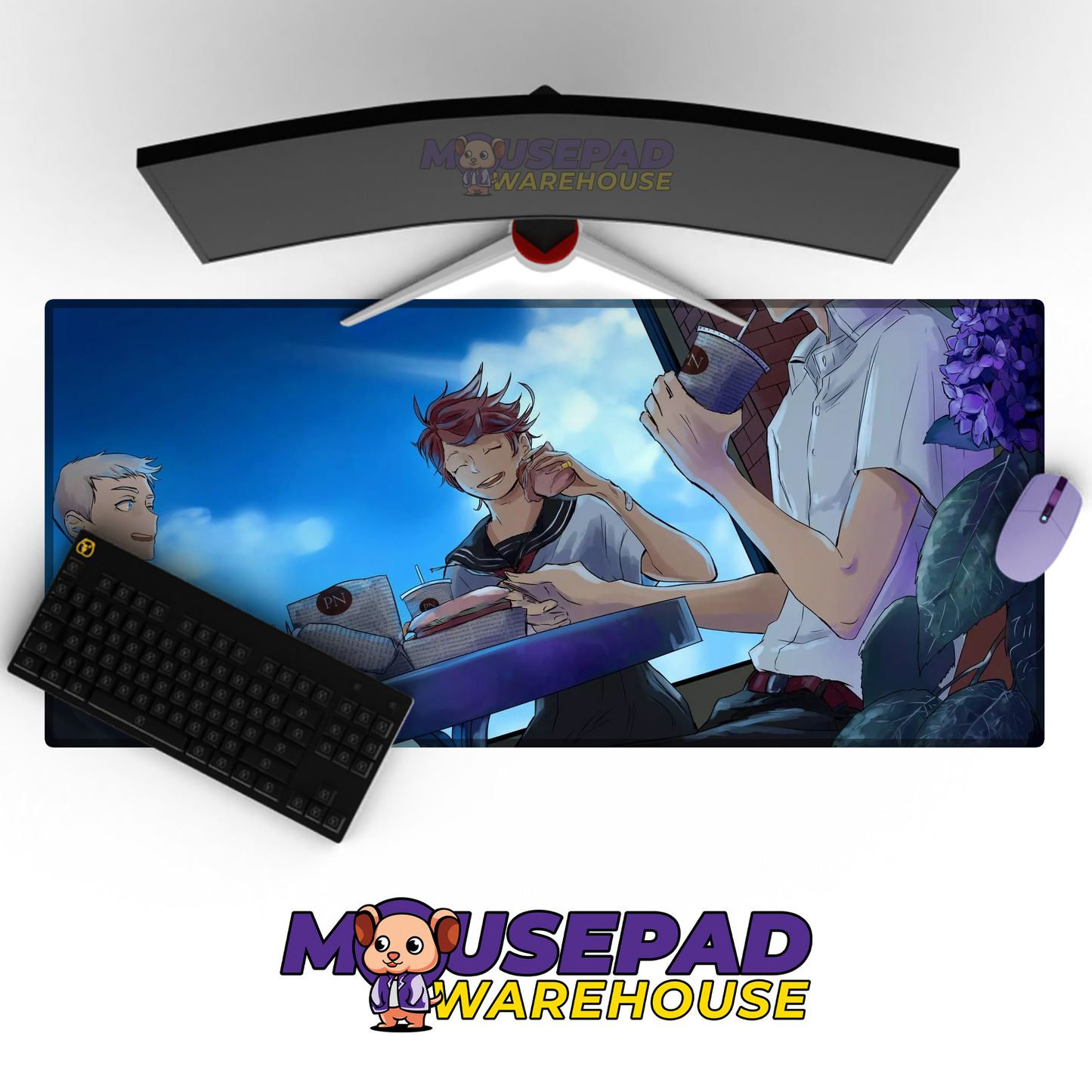 The Promised Neverland V16 Mousepad Mockup