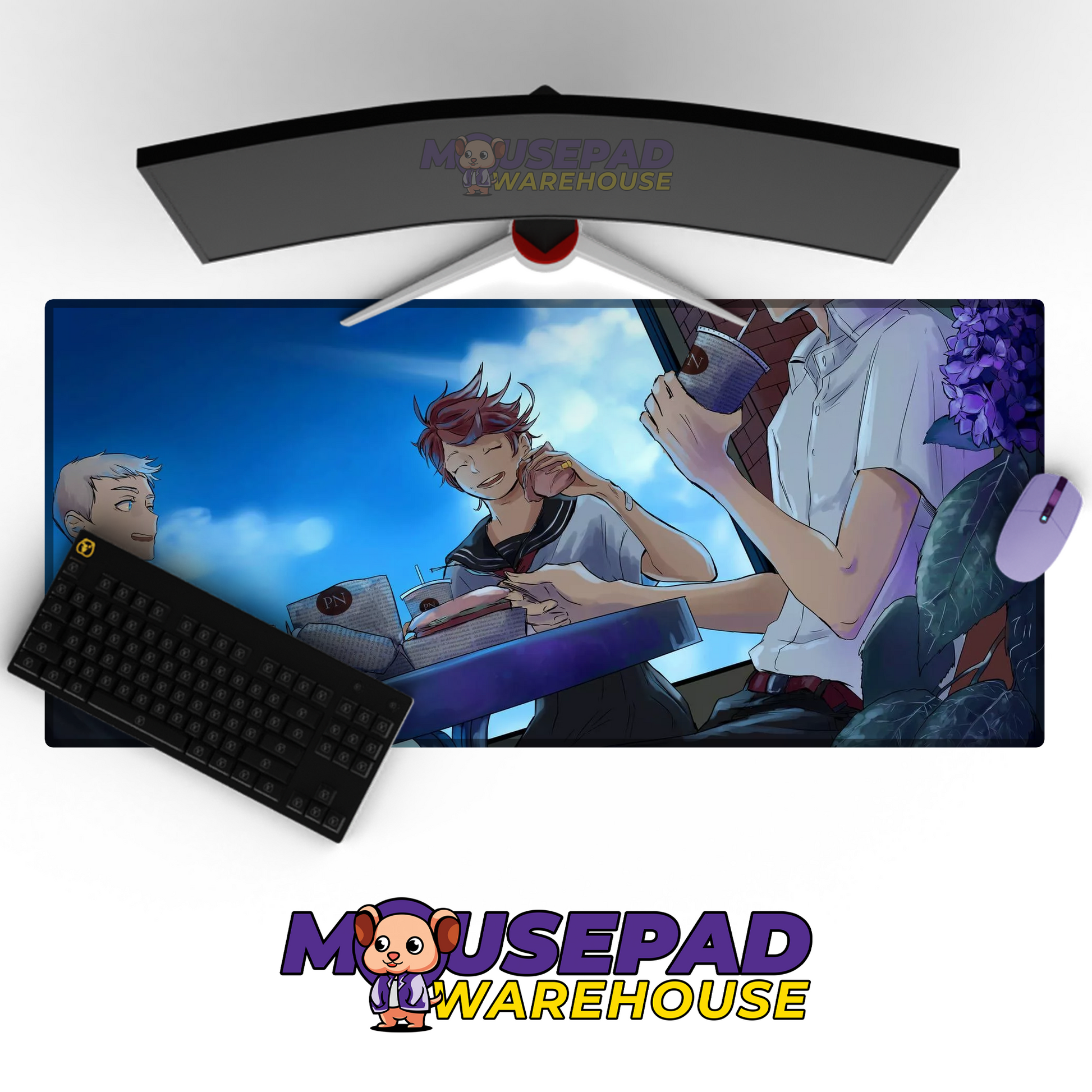 The Promised Neverland V16 Mousepad Mockup