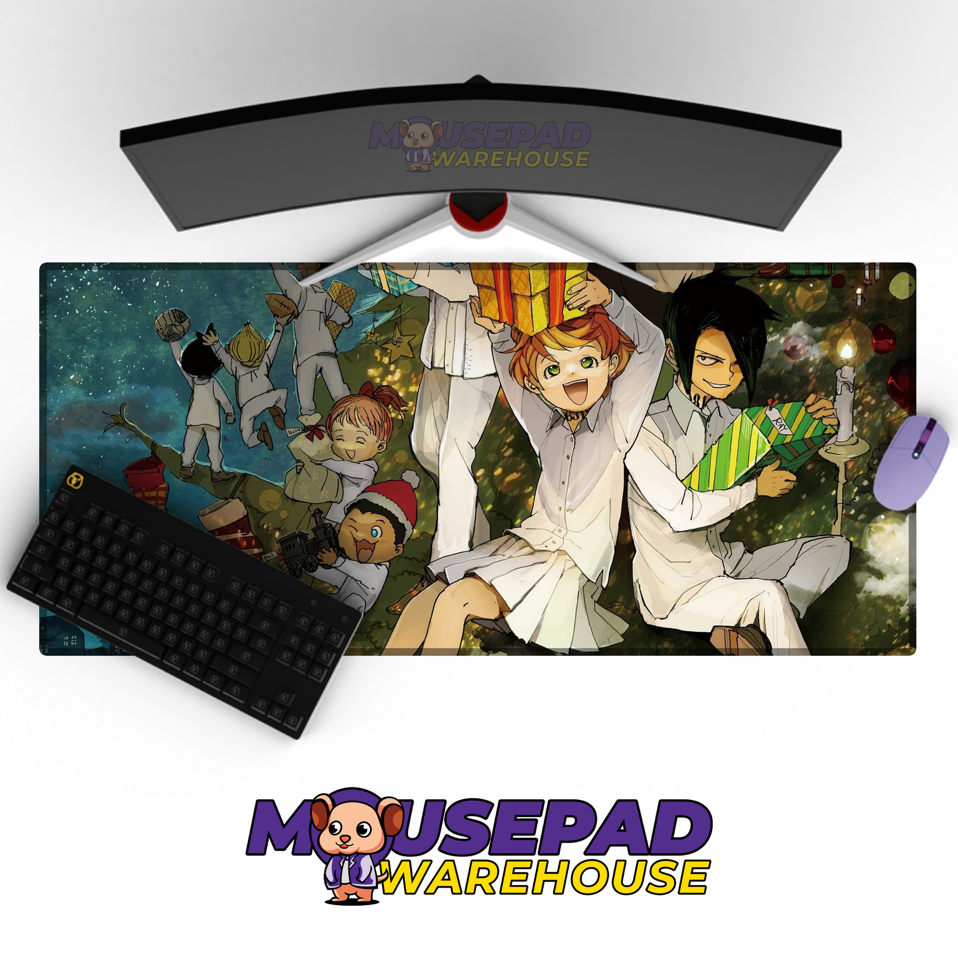 The Promised Neverland V17 Mousepad Mockup
