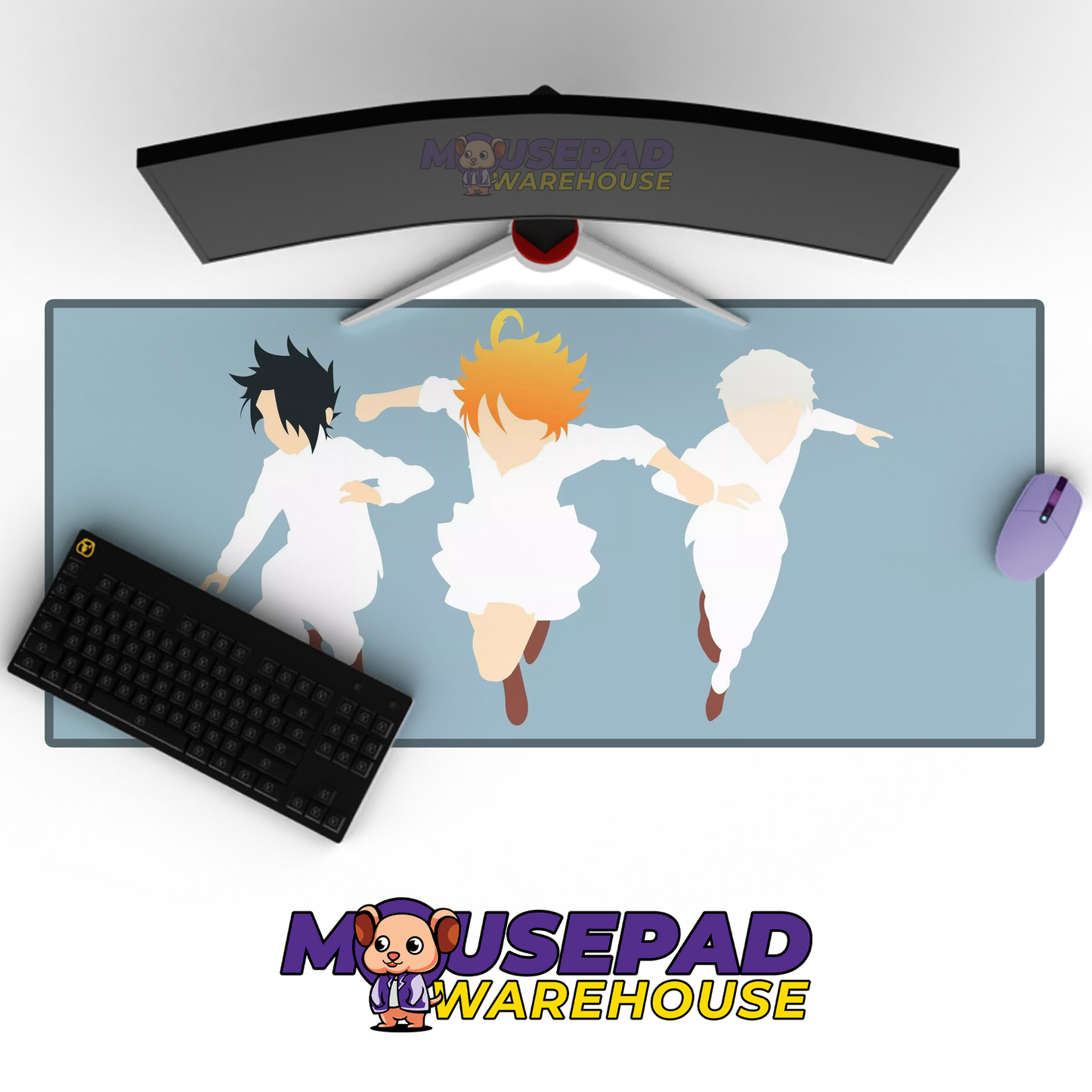 The Promised Neverland V19 Mousepad Mockup