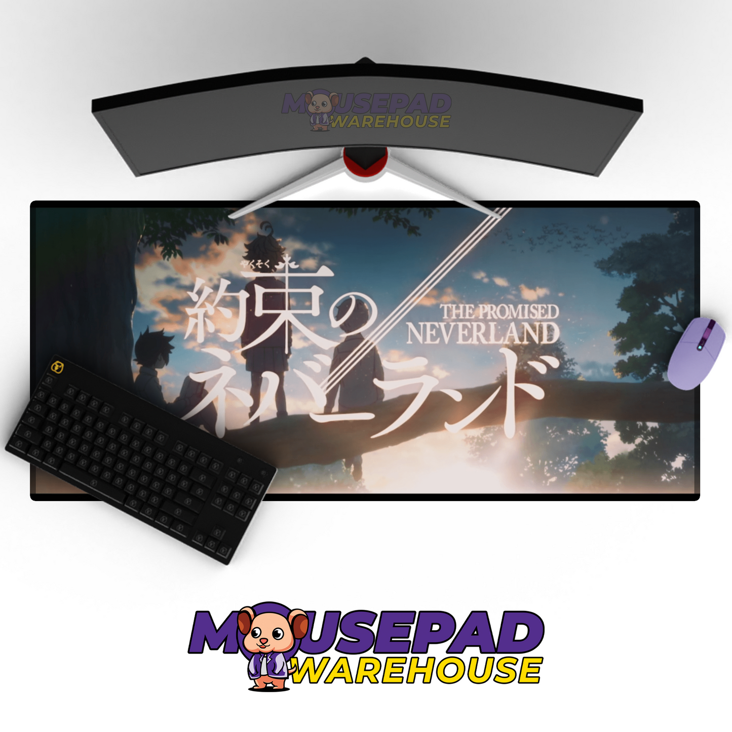 The Promised Neverland V20 Mousepad Mockup
