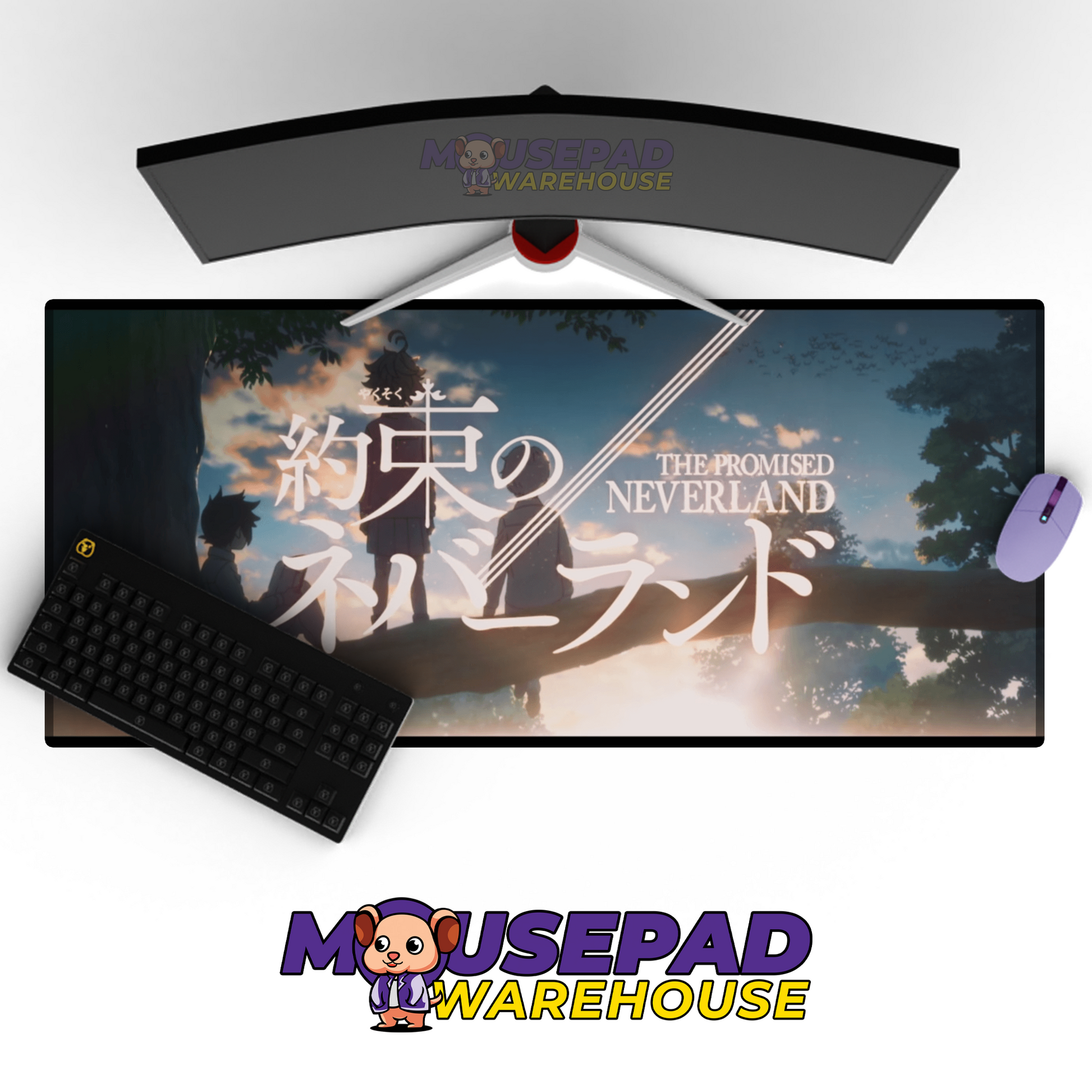 The Promised Neverland V20 Mousepad Mockup