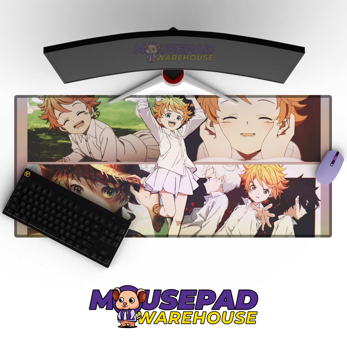 The Promised Neverland V21 Mousepad Mockup