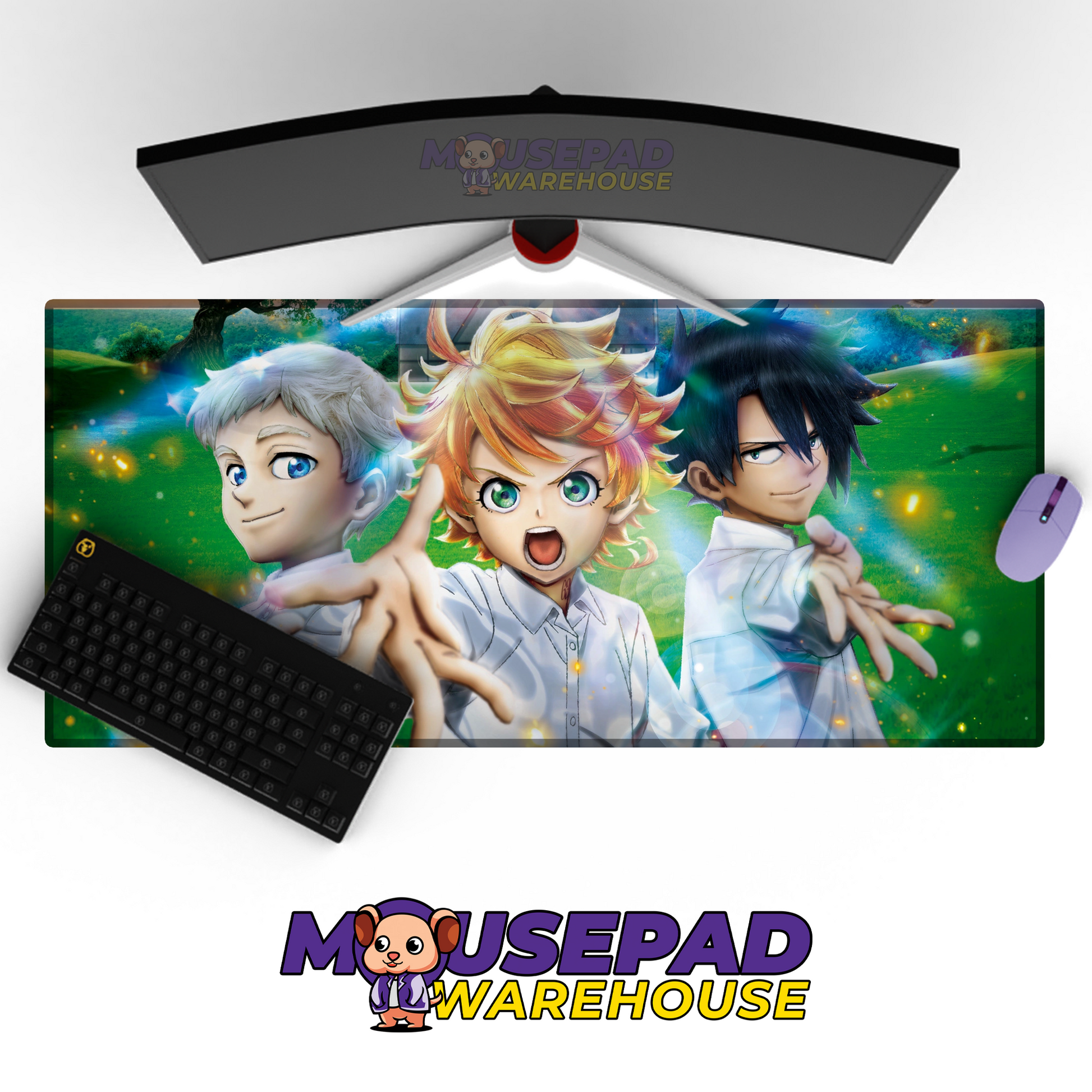 The Promised Neverland V24 Mousepad Mockup