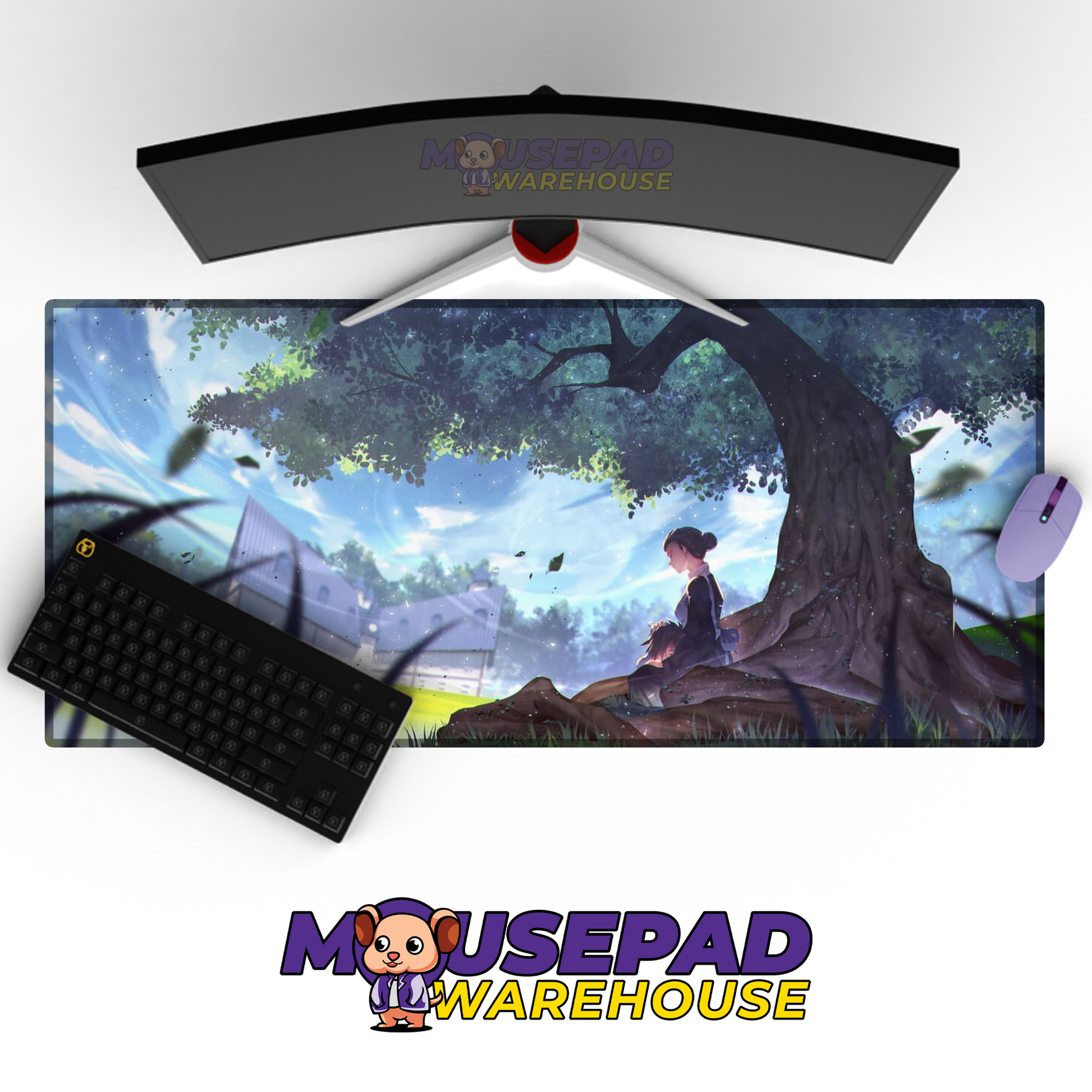 The Promised Neverland V25 Mousepad Mockup