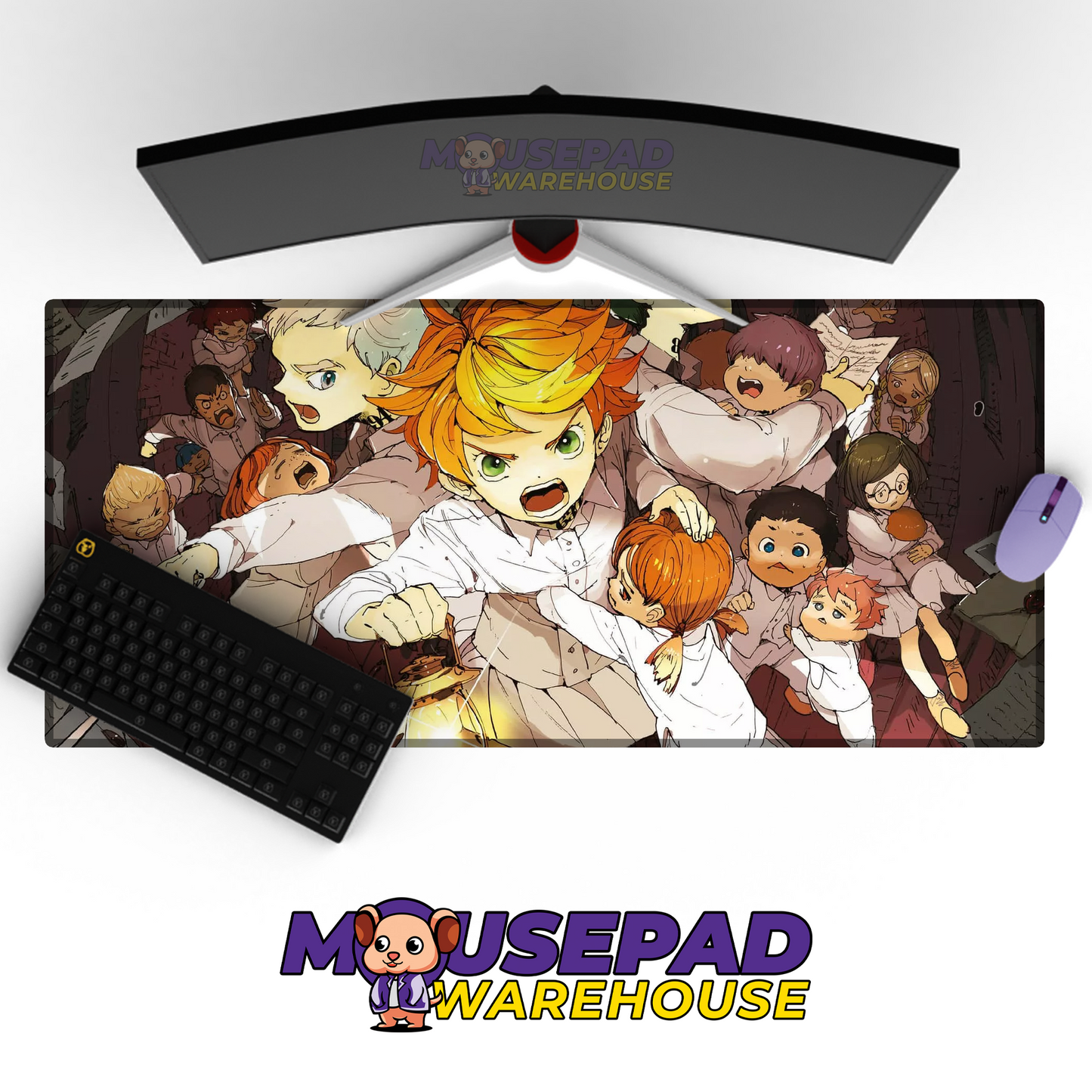 The Promised Neverland V2 Mousepad Mockup