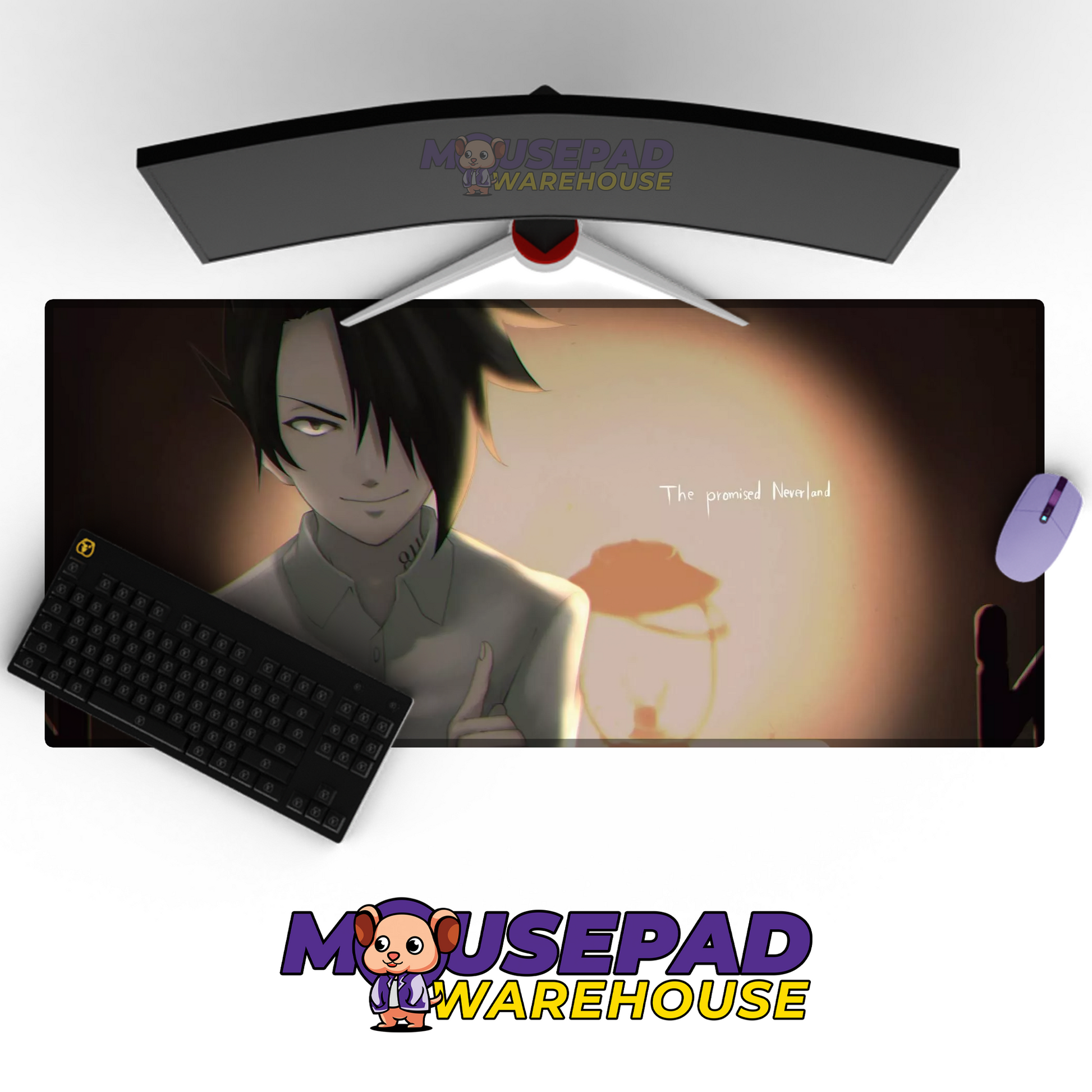 The Promised Neverland V30 Mousepad Mockup