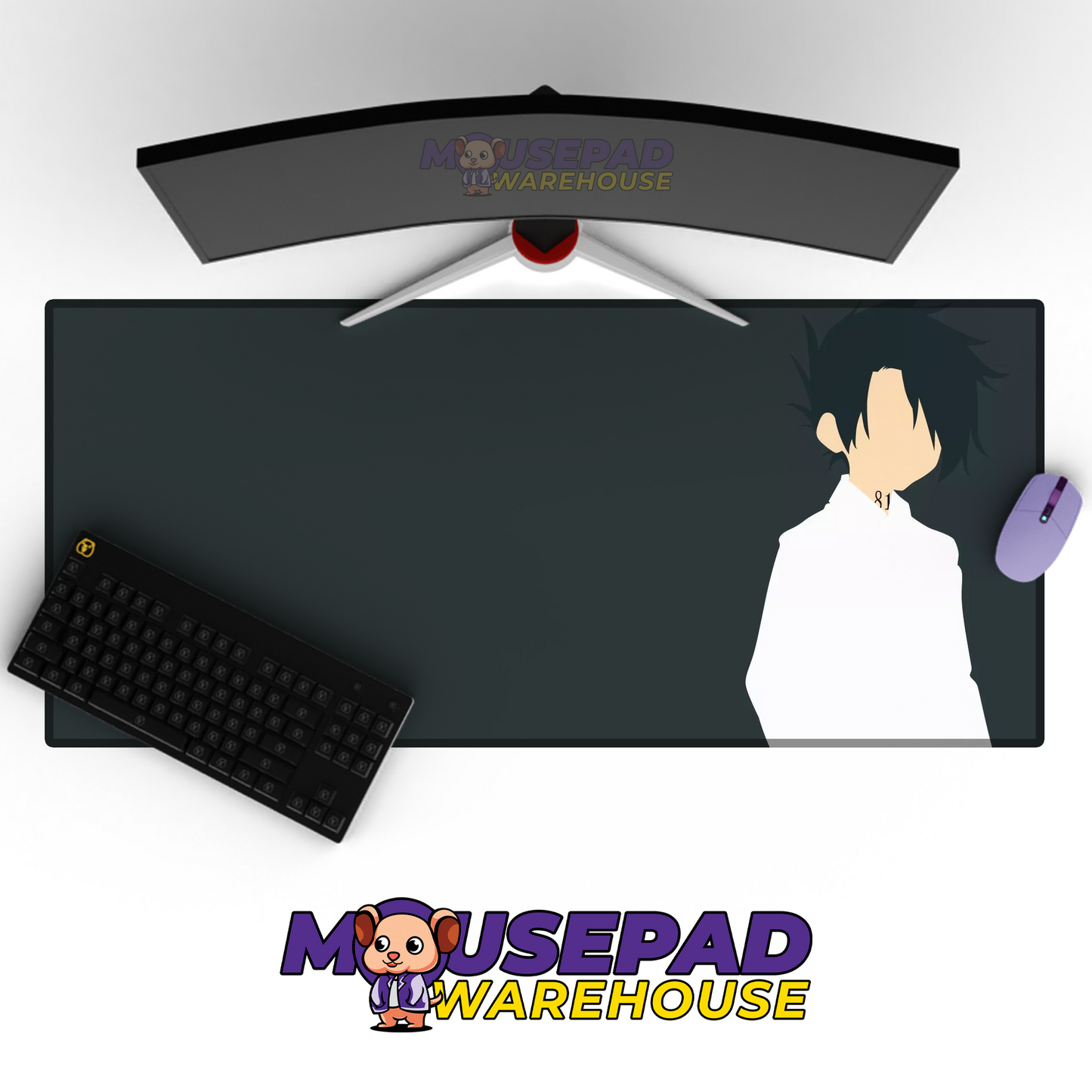 The Promised Neverland V34 Mousepad Mockup