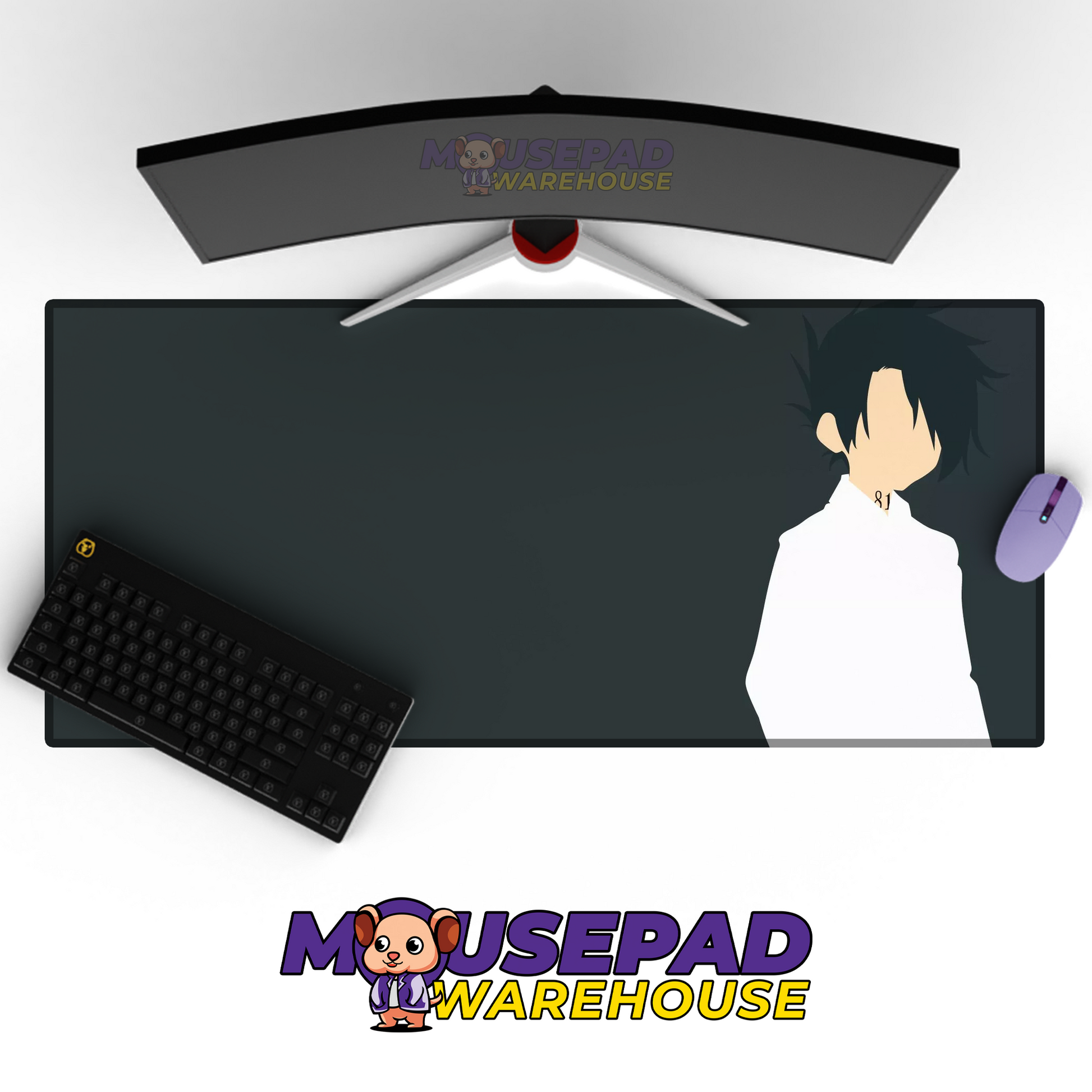 The Promised Neverland V34 Mousepad Mockup
