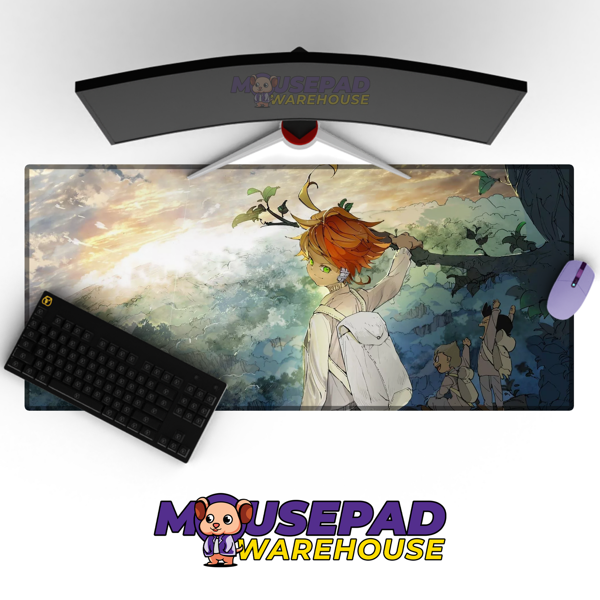 The Promised Neverland V36 Mousepad Mockup