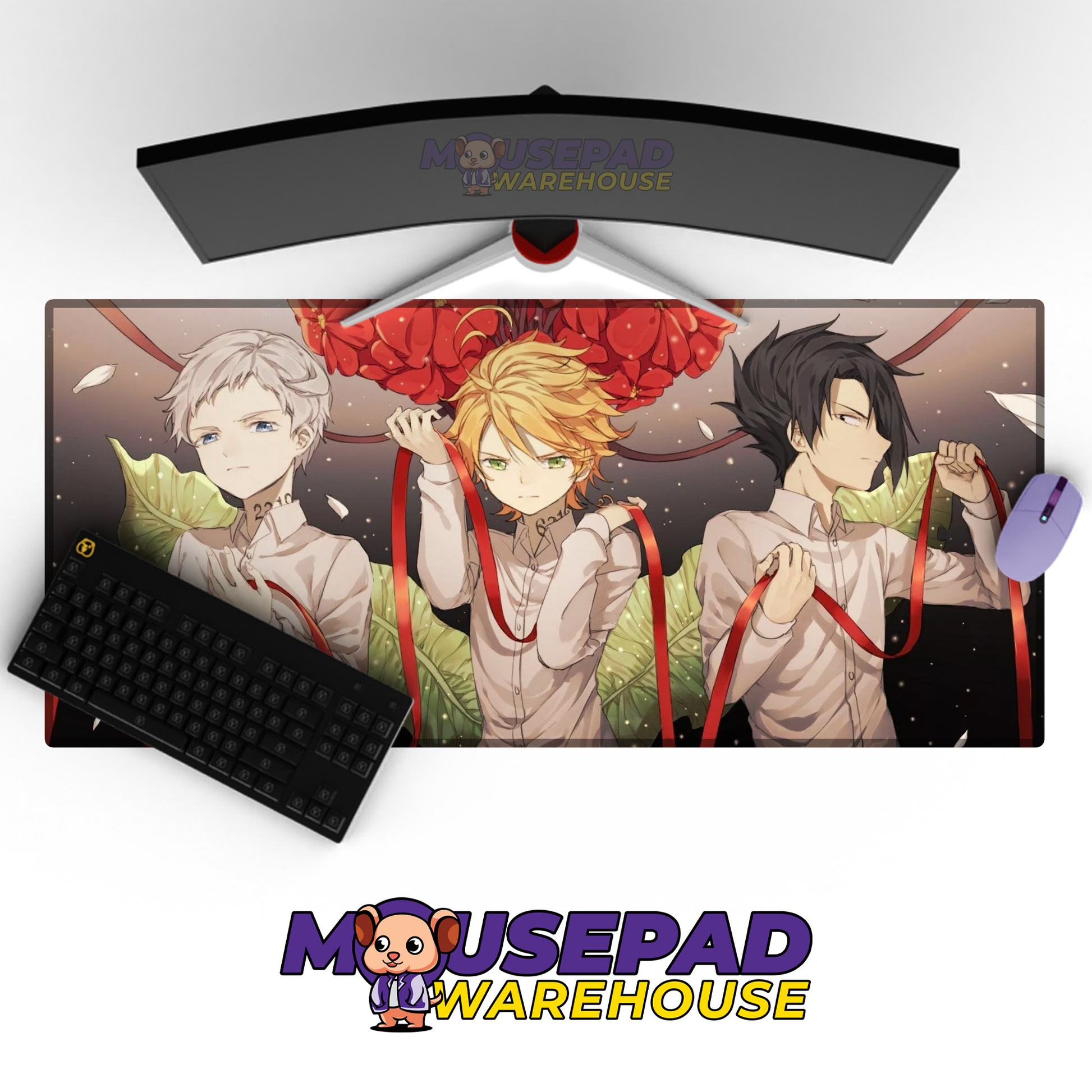 The Promised Neverland V38 Mousepad Mockup