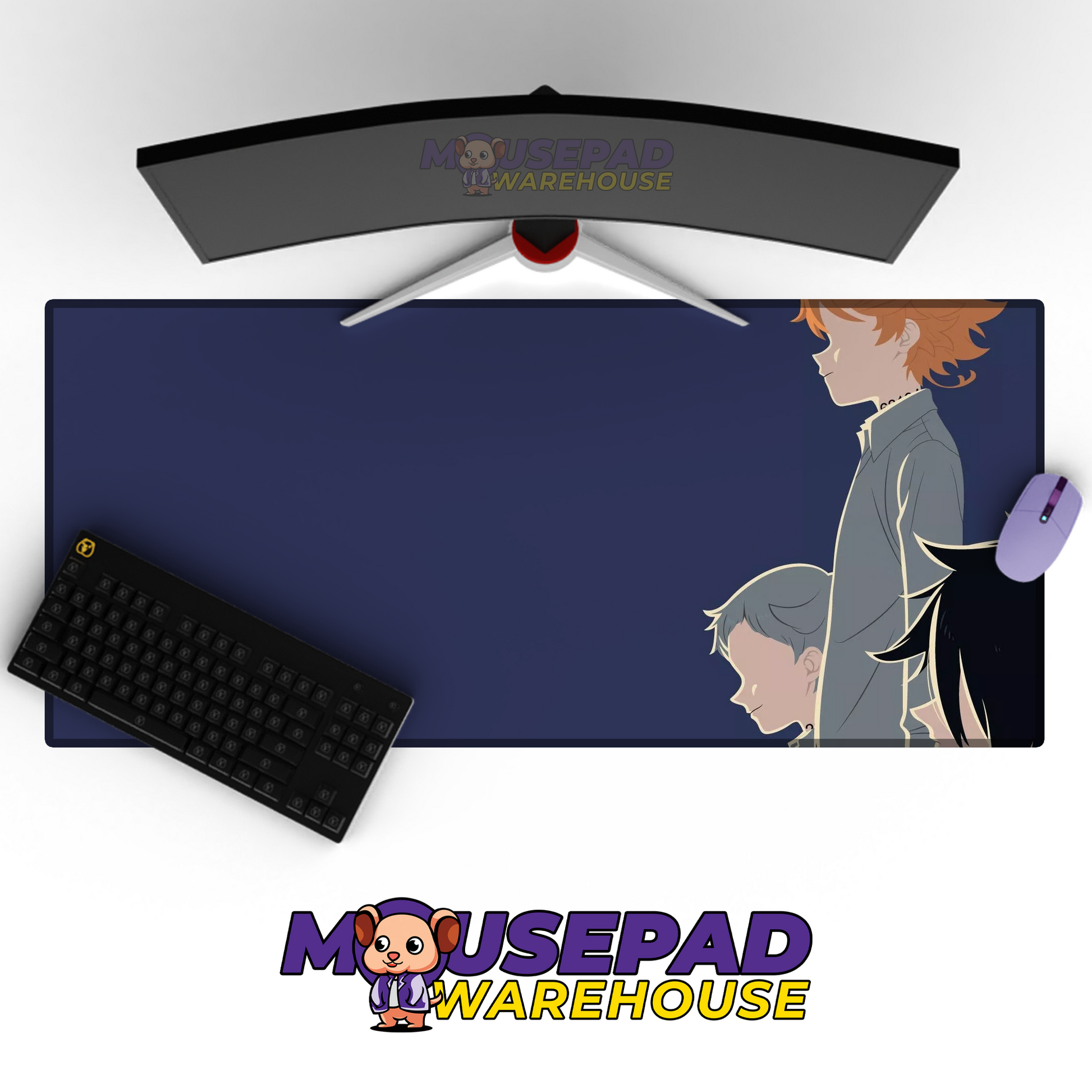 The Promised Neverland V39 Mousepad Mockup