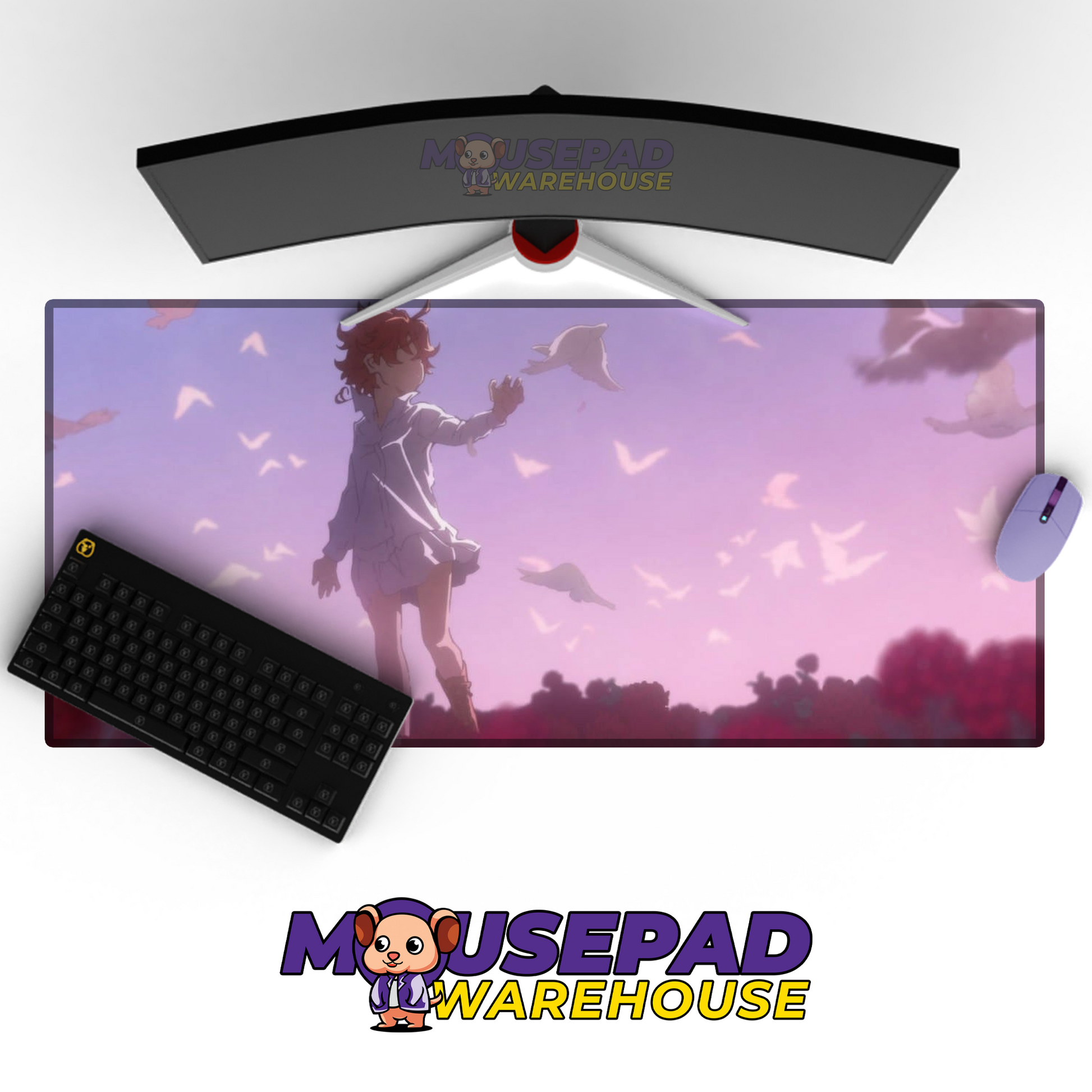 The Promised Neverland V44 Mousepad Mockup
