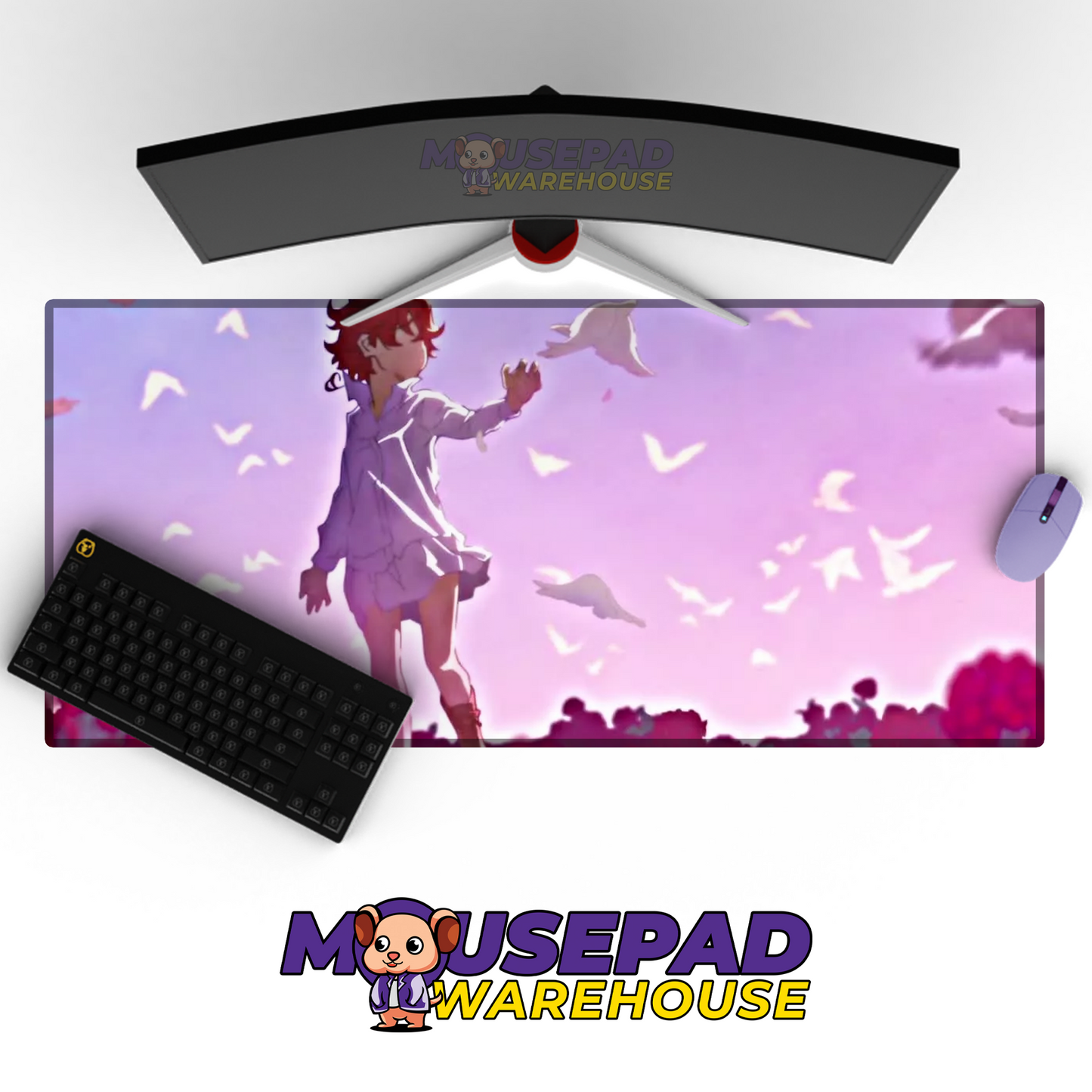 The Promised Neverland V45 Mousepad Mockup