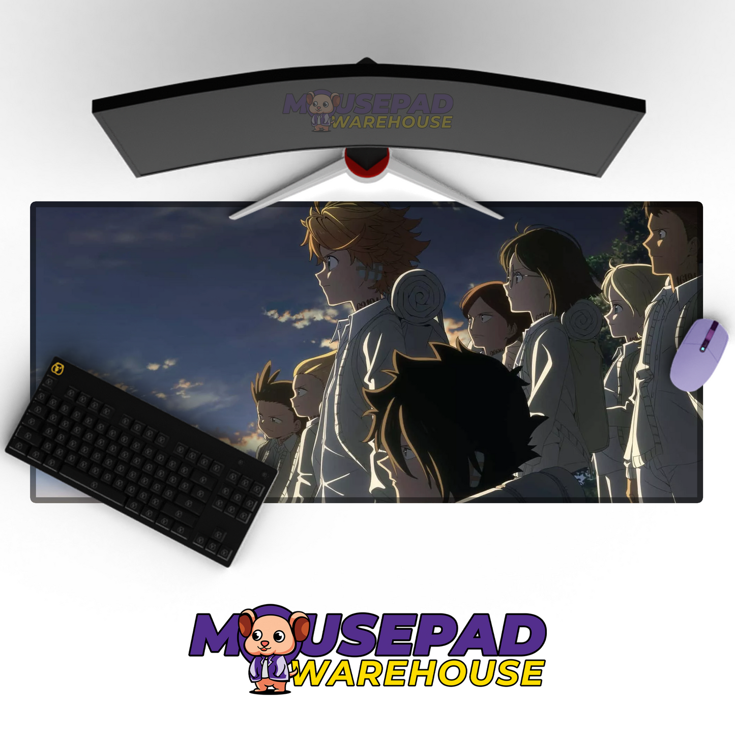 The Promised Neverland V47 Mousepad Mockup