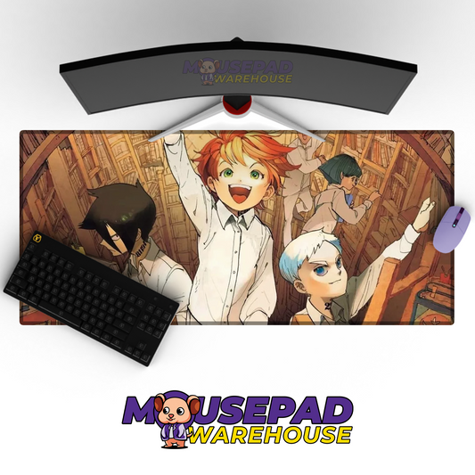 The Promised Neverland V48 Mousepad Mockup