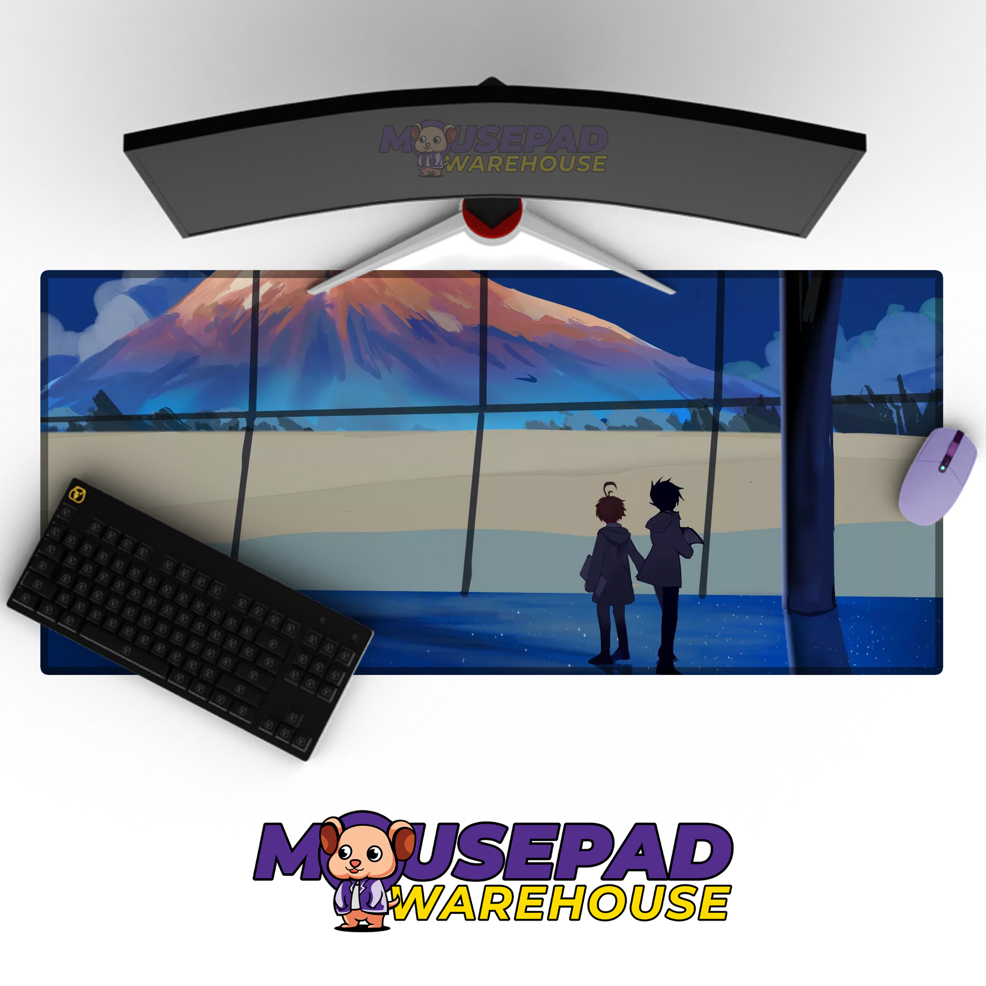 The Promised Neverland V49 Mousepad Mockup