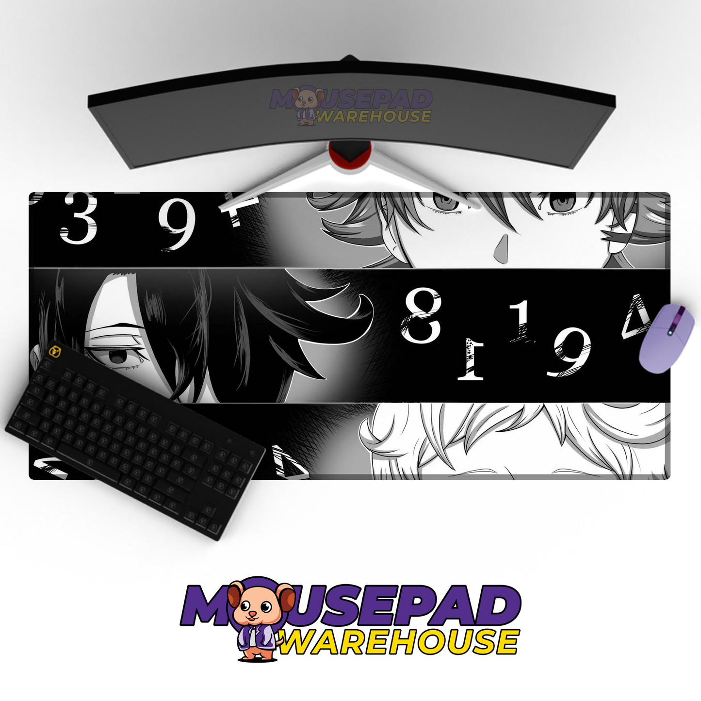 The Promised Neverland V7 Mousepad Mockup