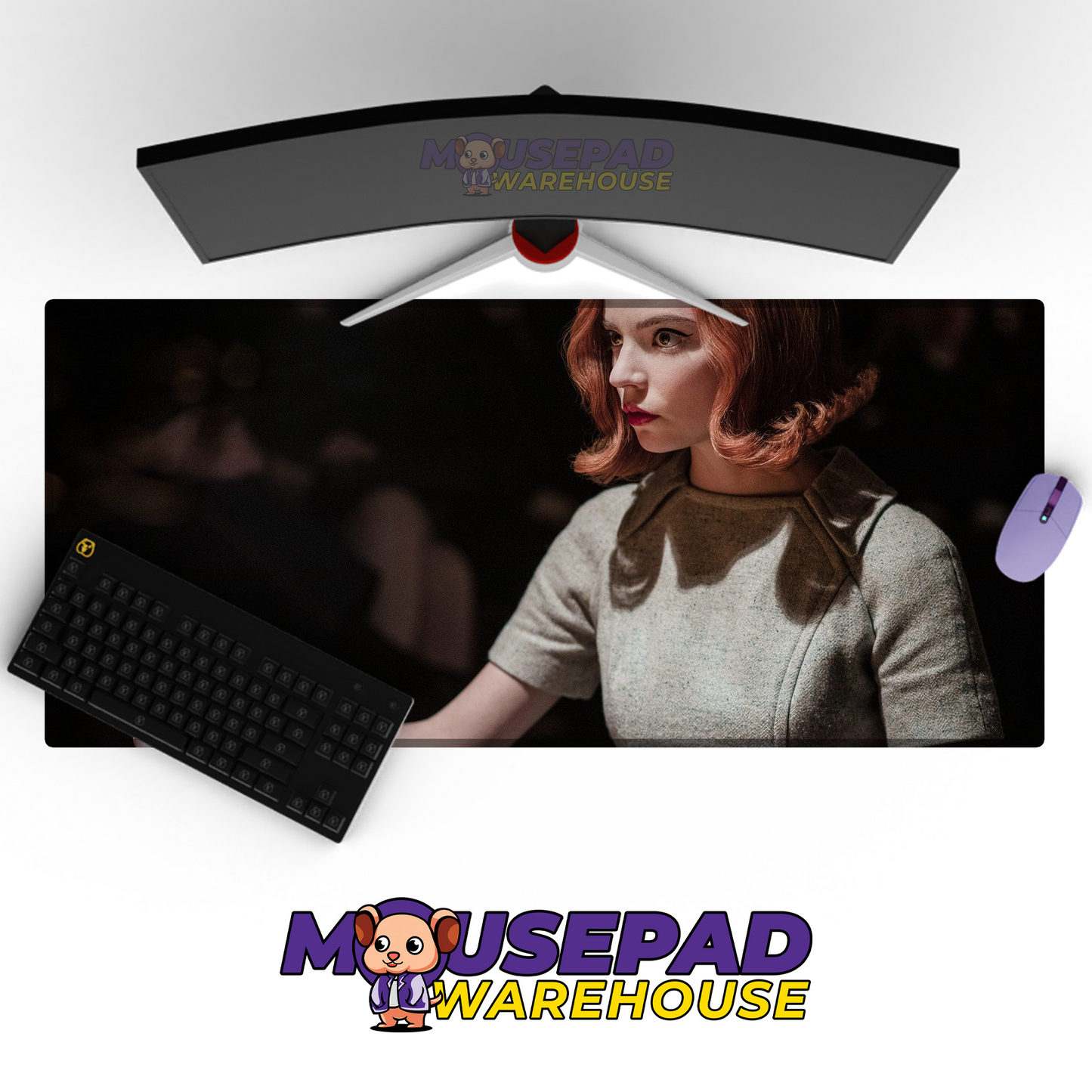The Queens Gambit V10 Mousepad Mockup