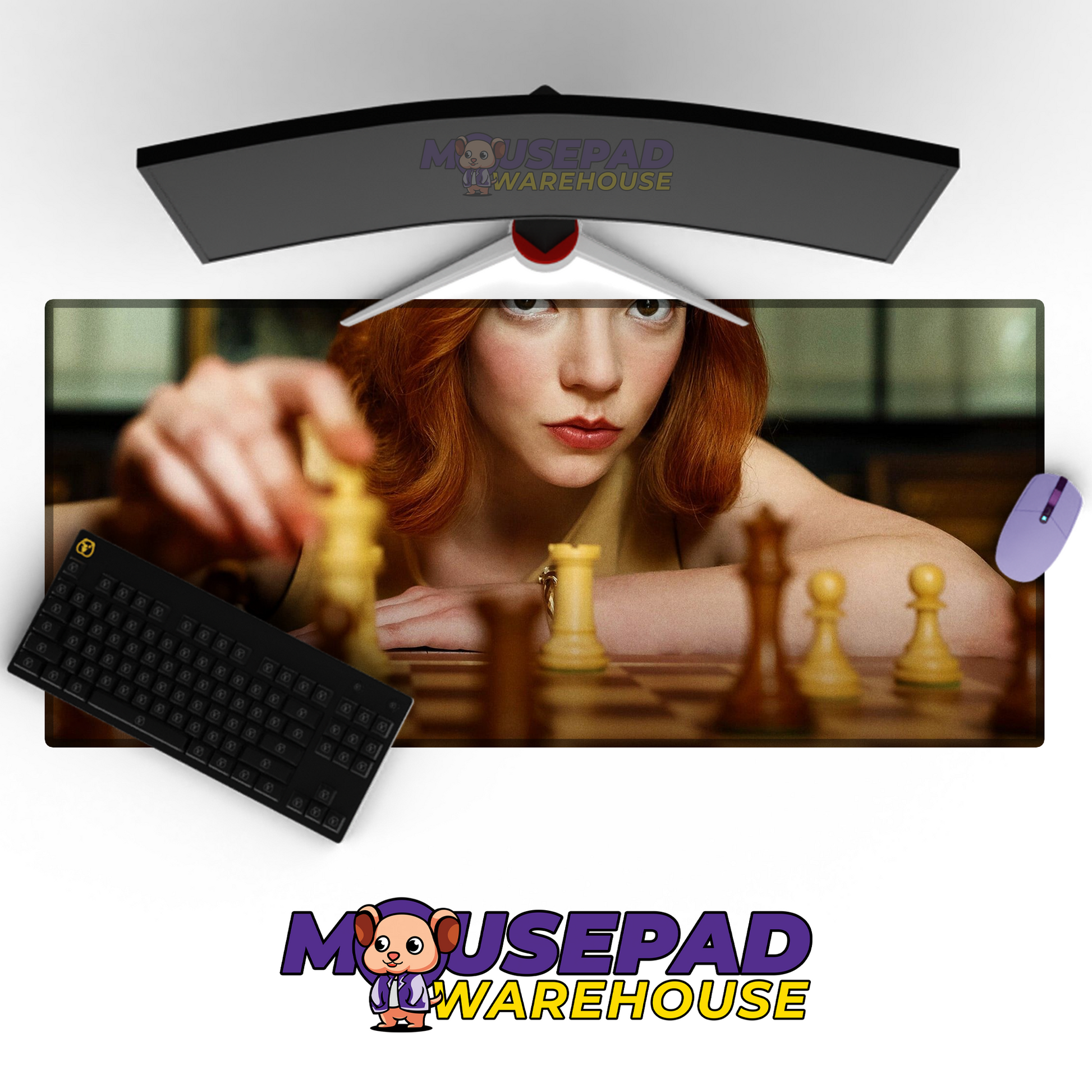 The Queens Gambit V11 Mousepad Mockup