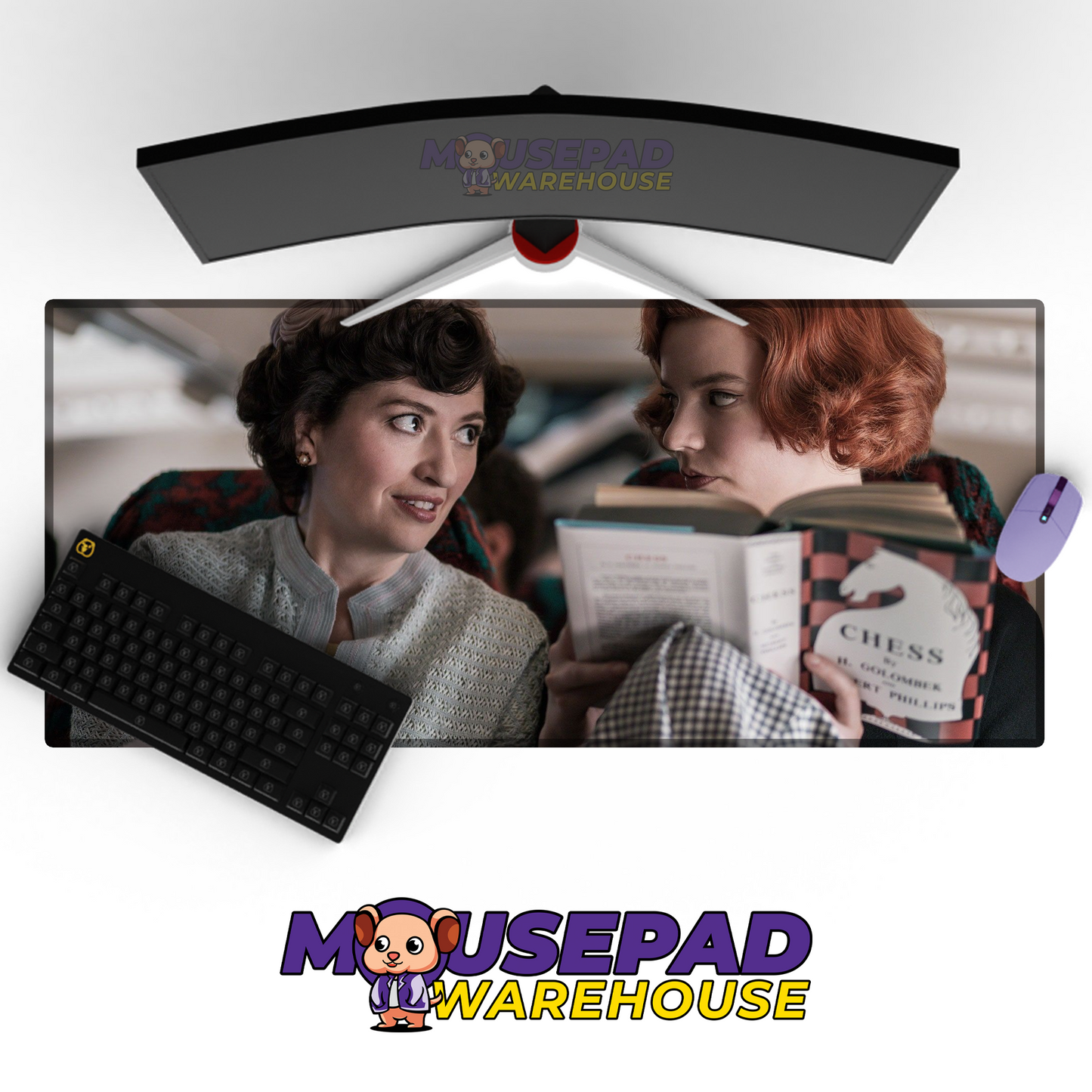 The Queens Gambit V15 Mousepad Mockup