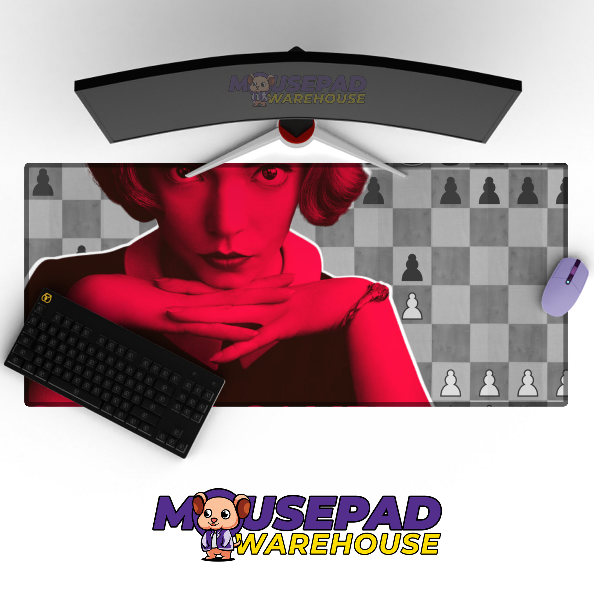 The Queens Gambit V16 Mousepad Mockup